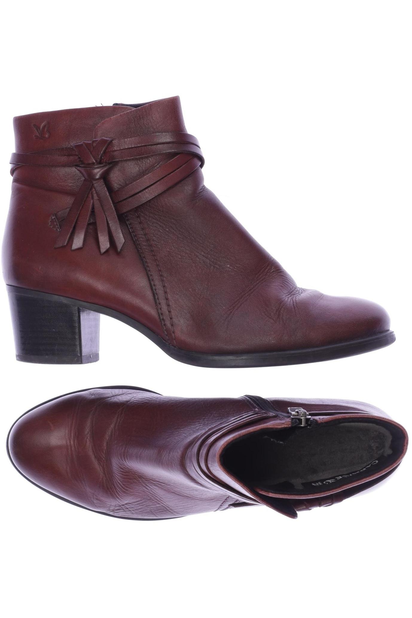 

Caprice Damen Stiefelette, bordeaux, Gr. 37.5