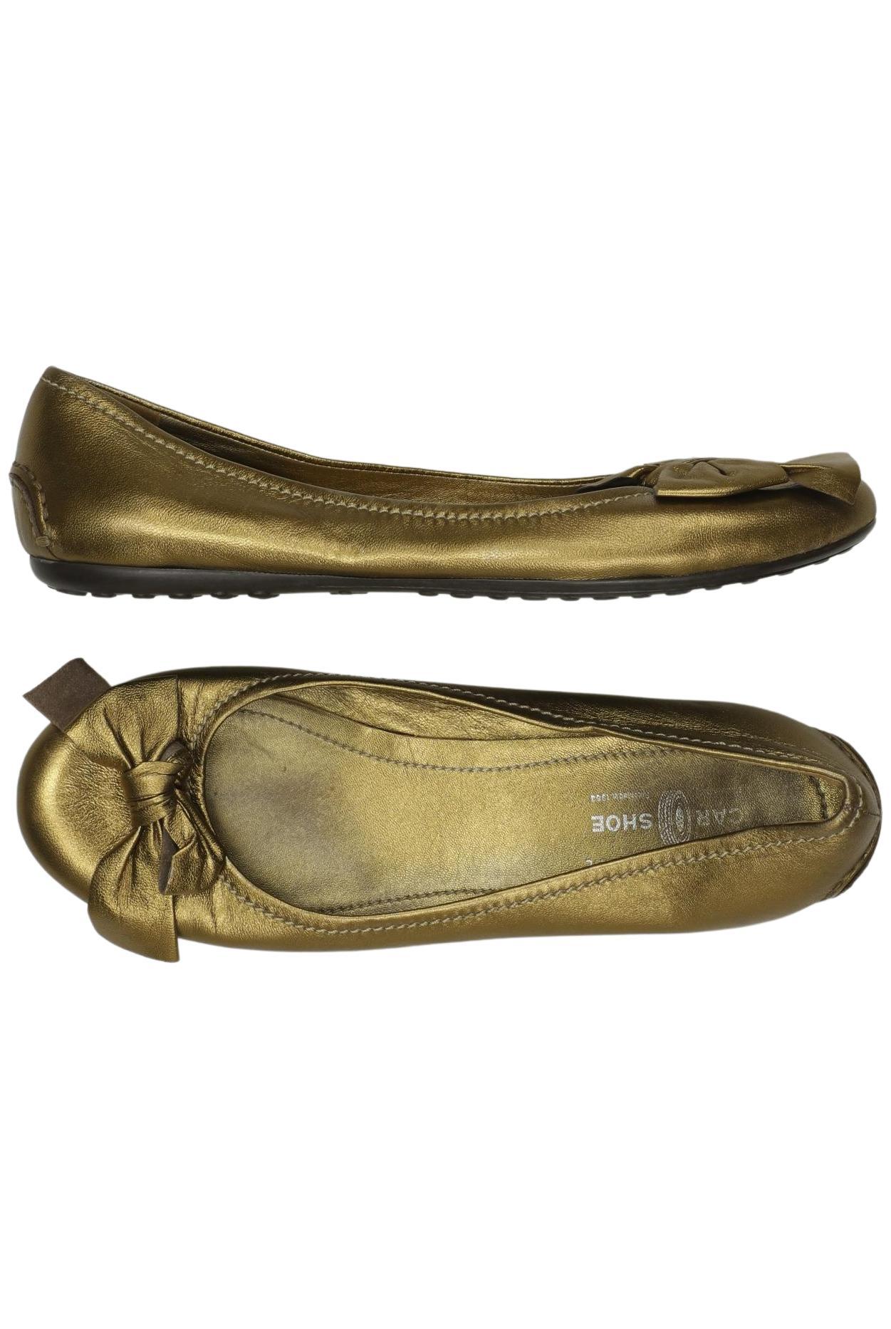 

Car Shoe Damen Ballerinas, gold, Gr. 38