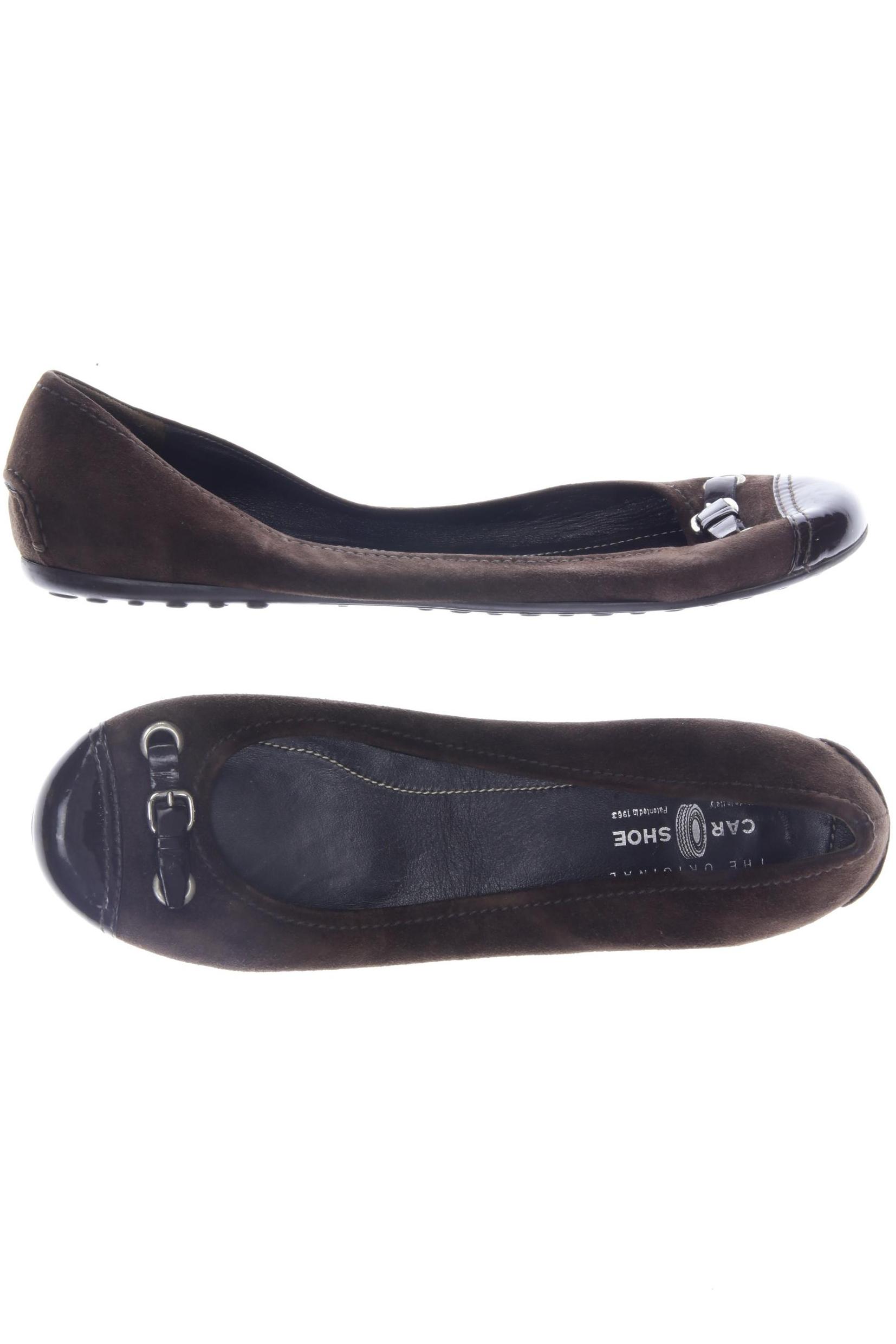 

Car Shoe Damen Ballerinas, braun, Gr. 41