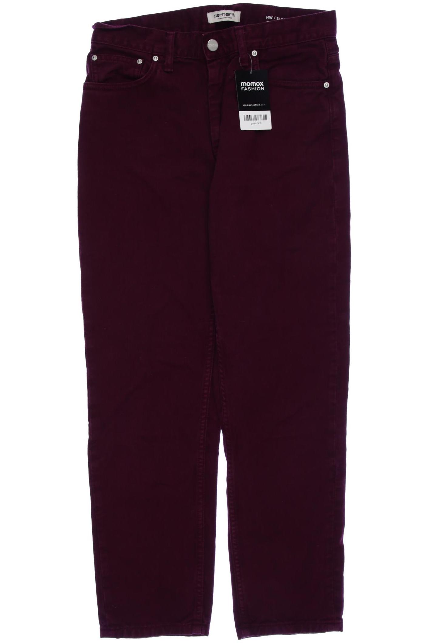 

Carhartt Damen Jeans, bordeaux, Gr. 28