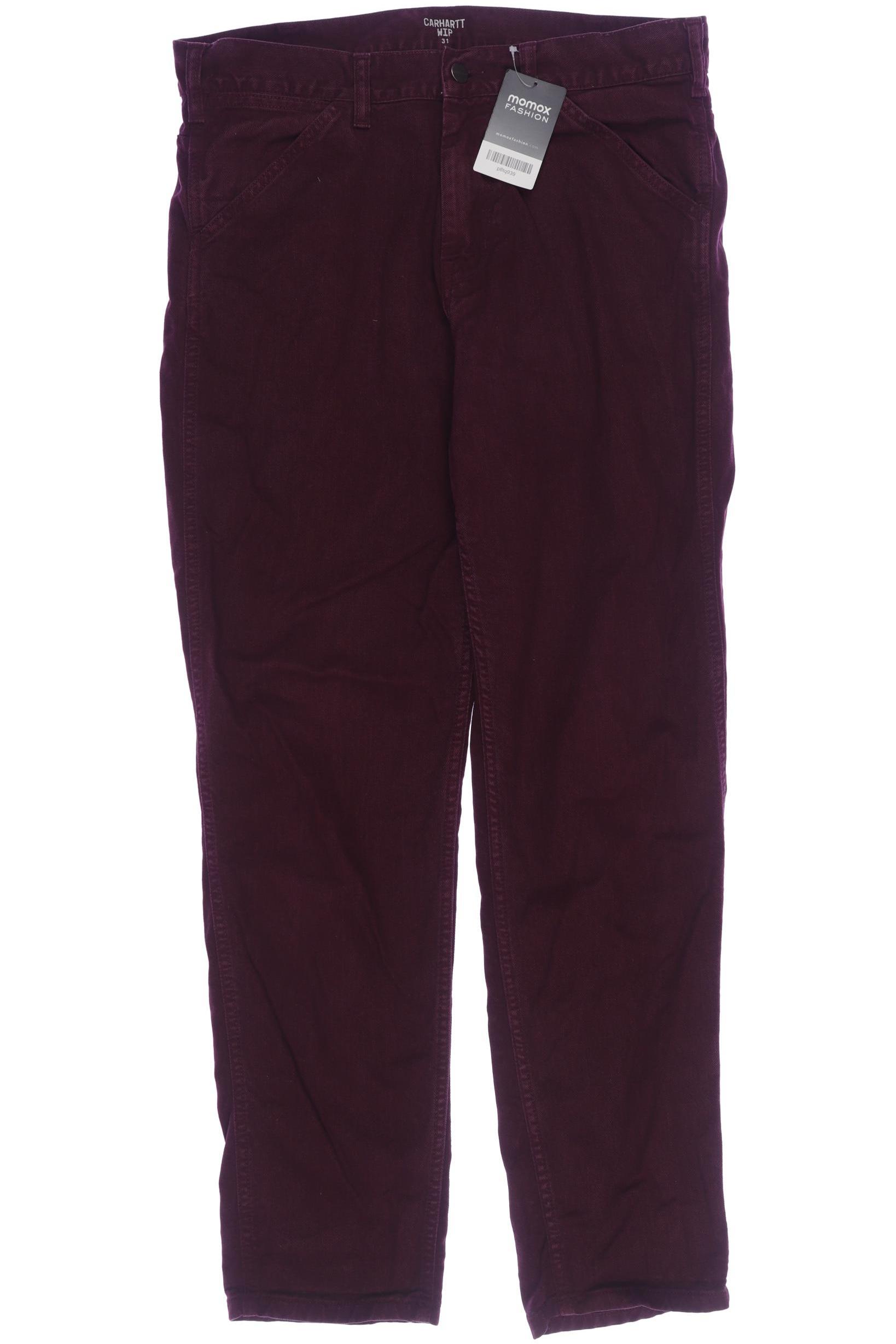 

Carhartt Herren Jeans, bordeaux, Gr. 31