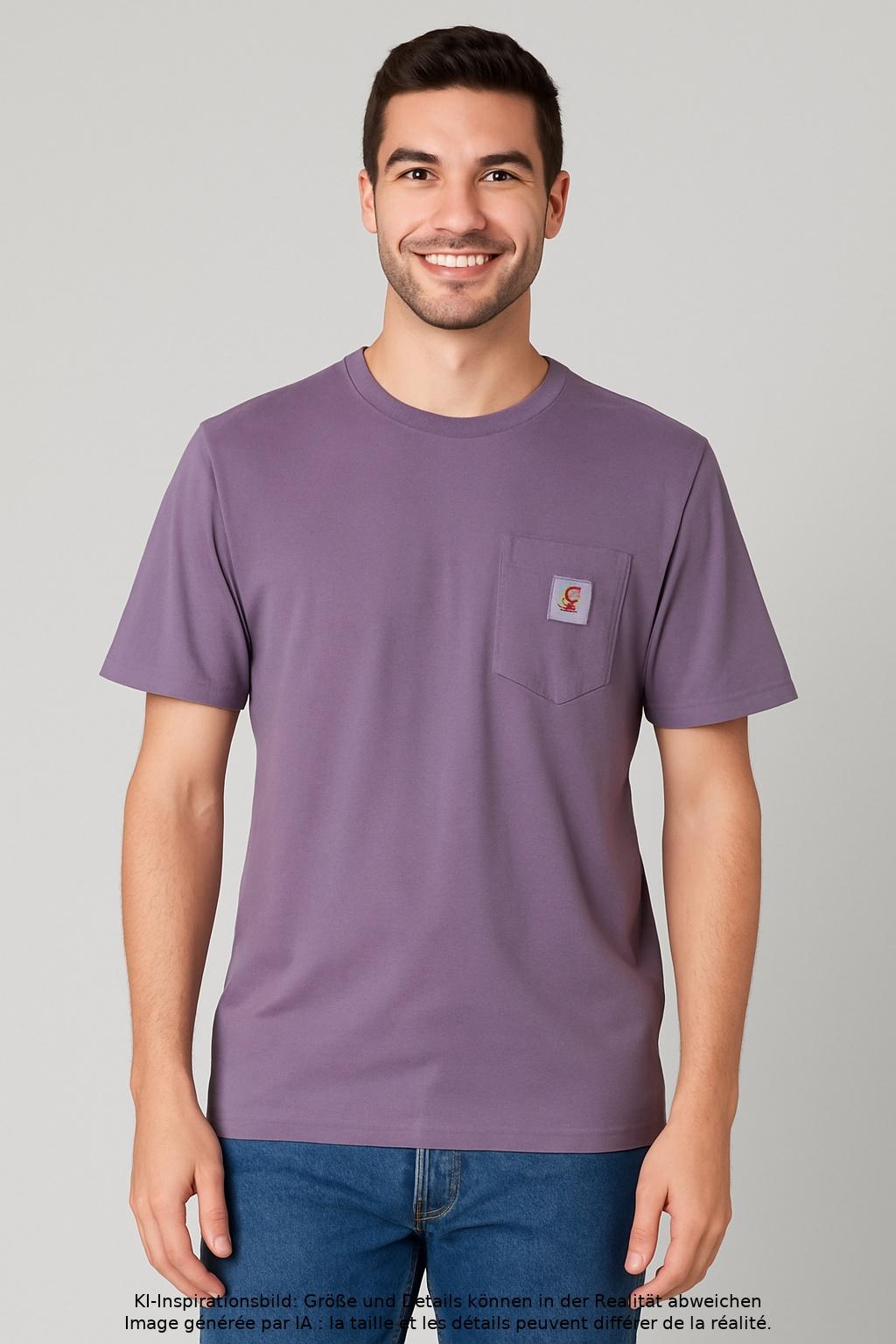 

Carhartt Herren T-Shirt, flieder, Gr. 44