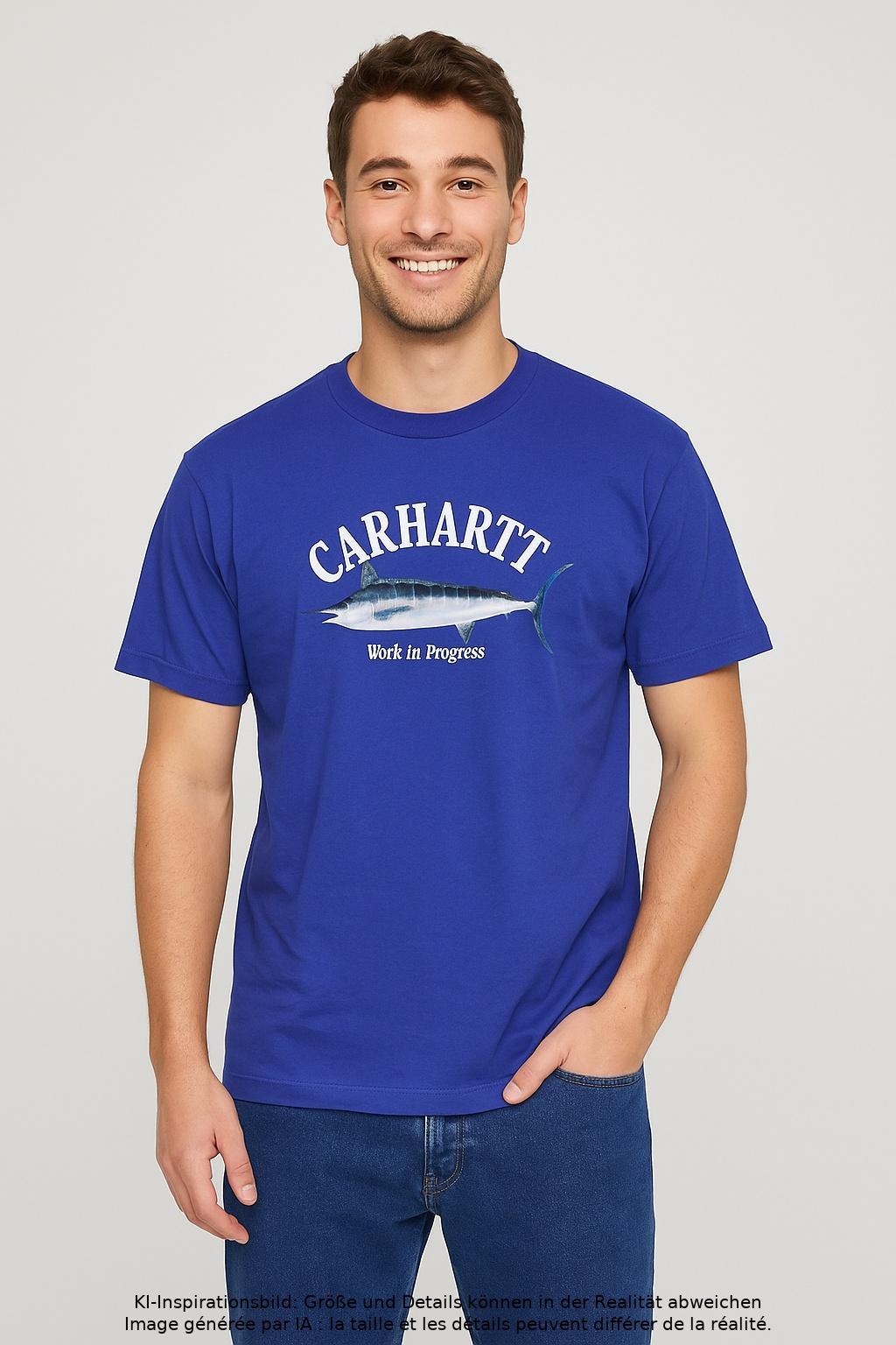 

Carhartt Herren T-Shirt, blau, Gr. 46