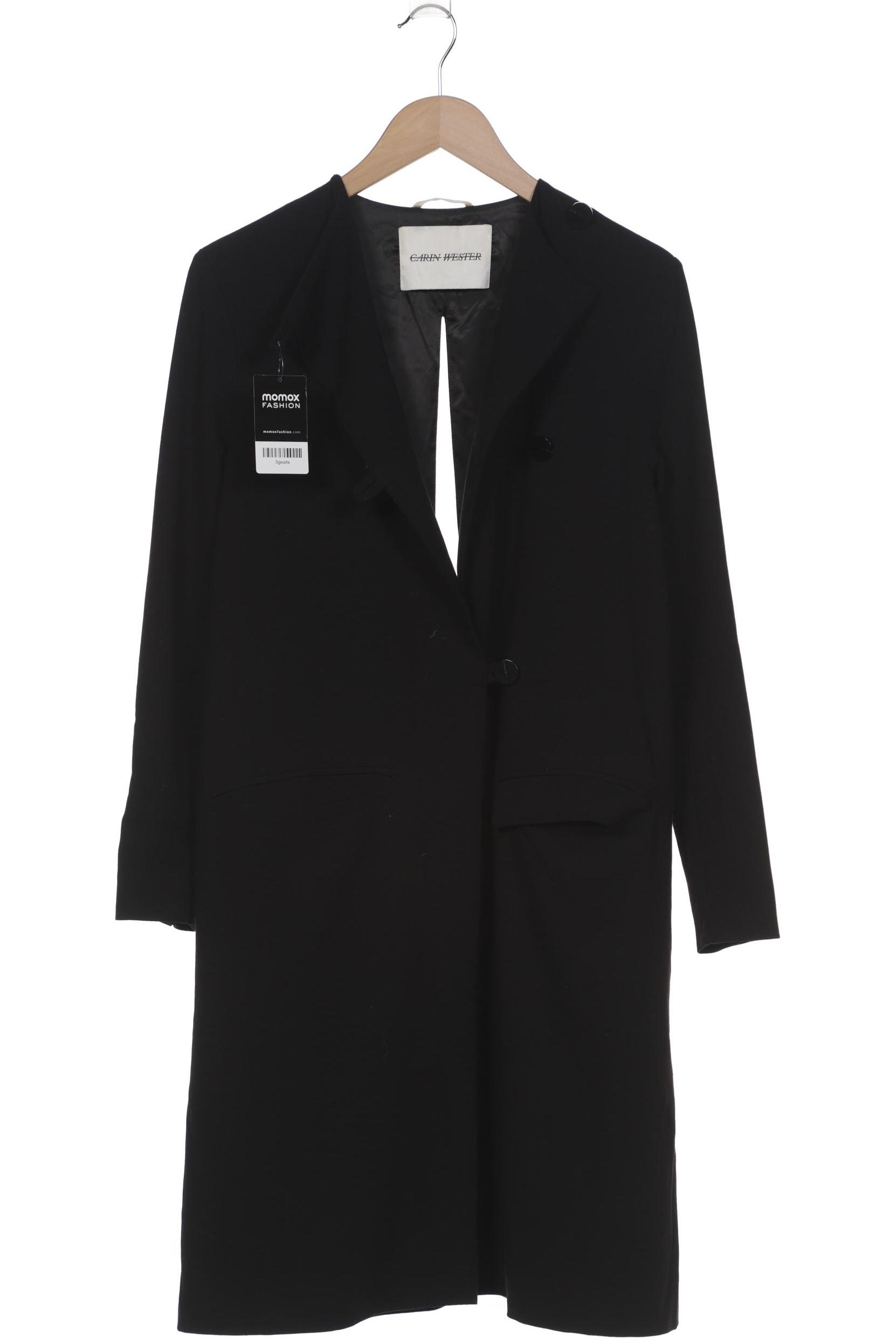 

Carin Wester Damen Mantel, schwarz, Gr. 36