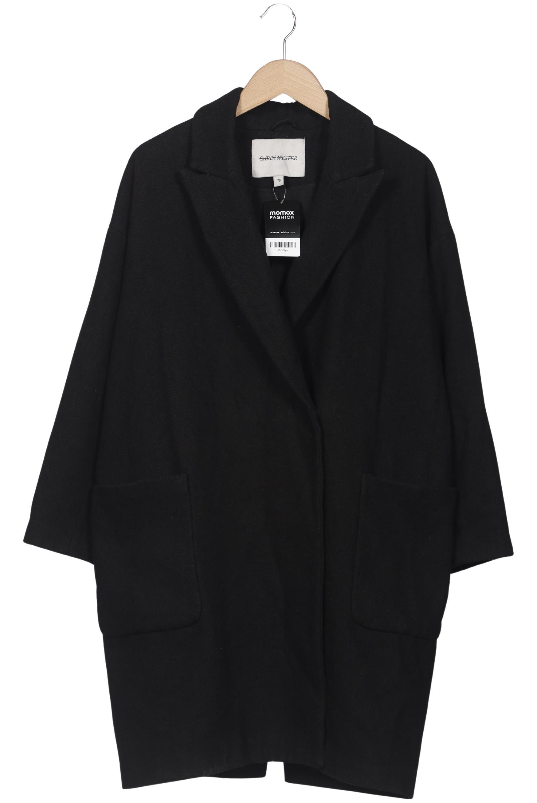

Carin Wester Damen Mantel, schwarz, Gr. 38