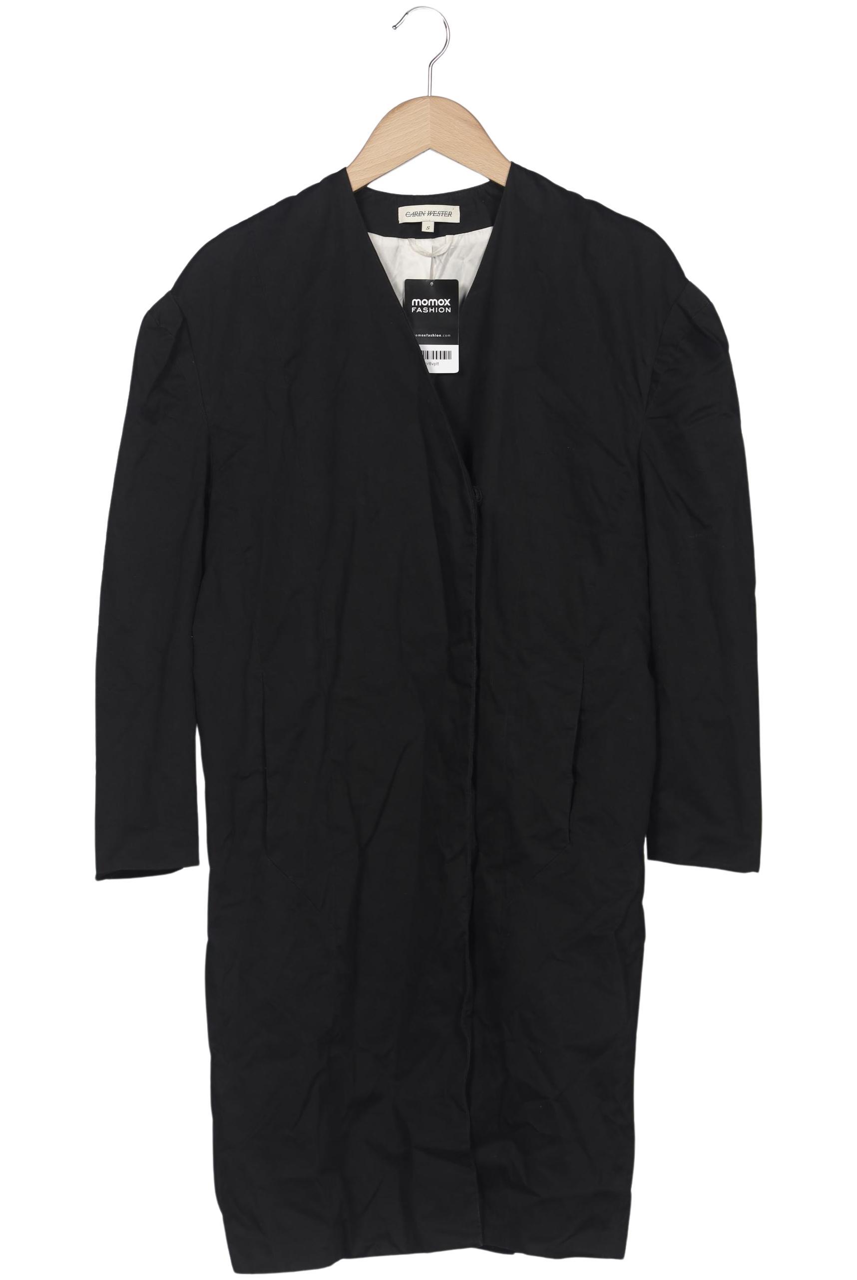 

Carin Wester Damen Mantel, schwarz, Gr. 36