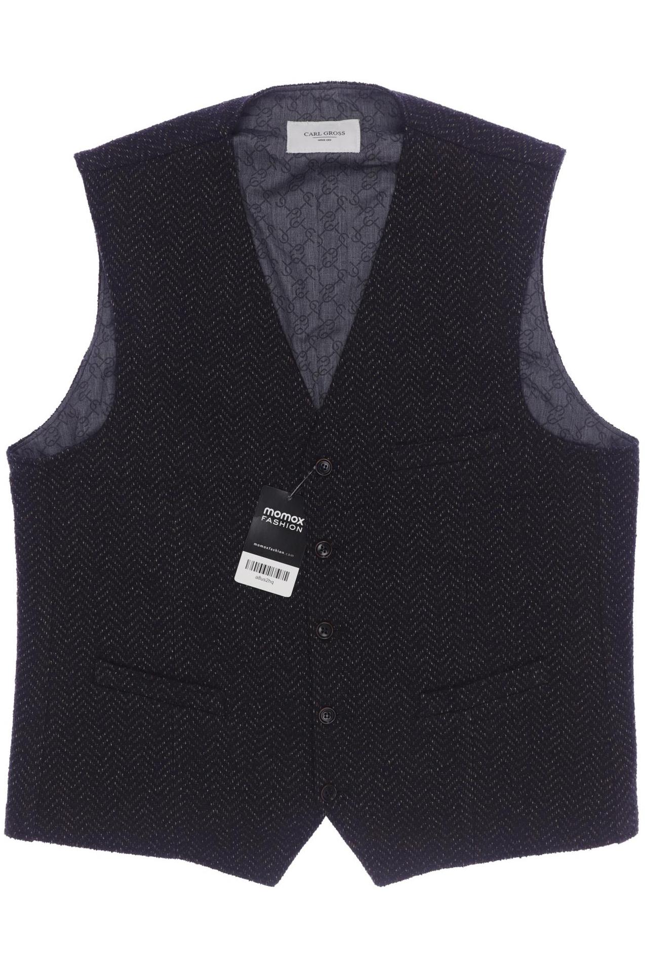 

Carl Gross Herren Weste, marineblau, Gr. 50