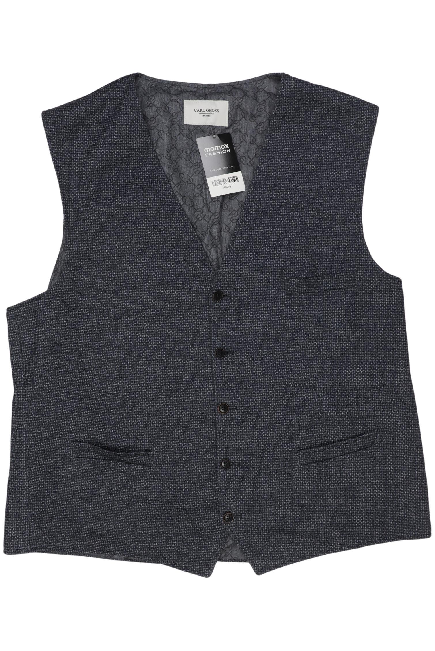 

Carl Gross Herren Weste, marineblau, Gr. 56