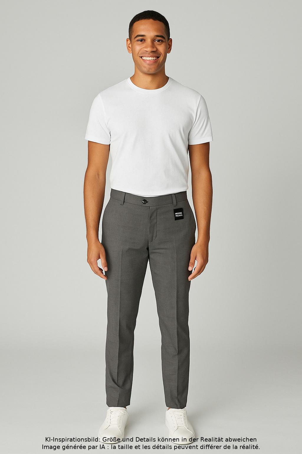 

Carl Gross Herren Stoffhose, grau, Gr. 26