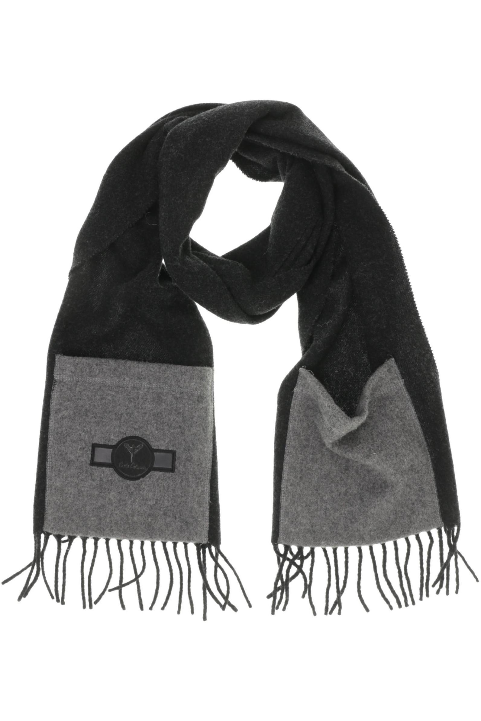 

Carlo Colucci Damen Schal, schwarz, Gr.