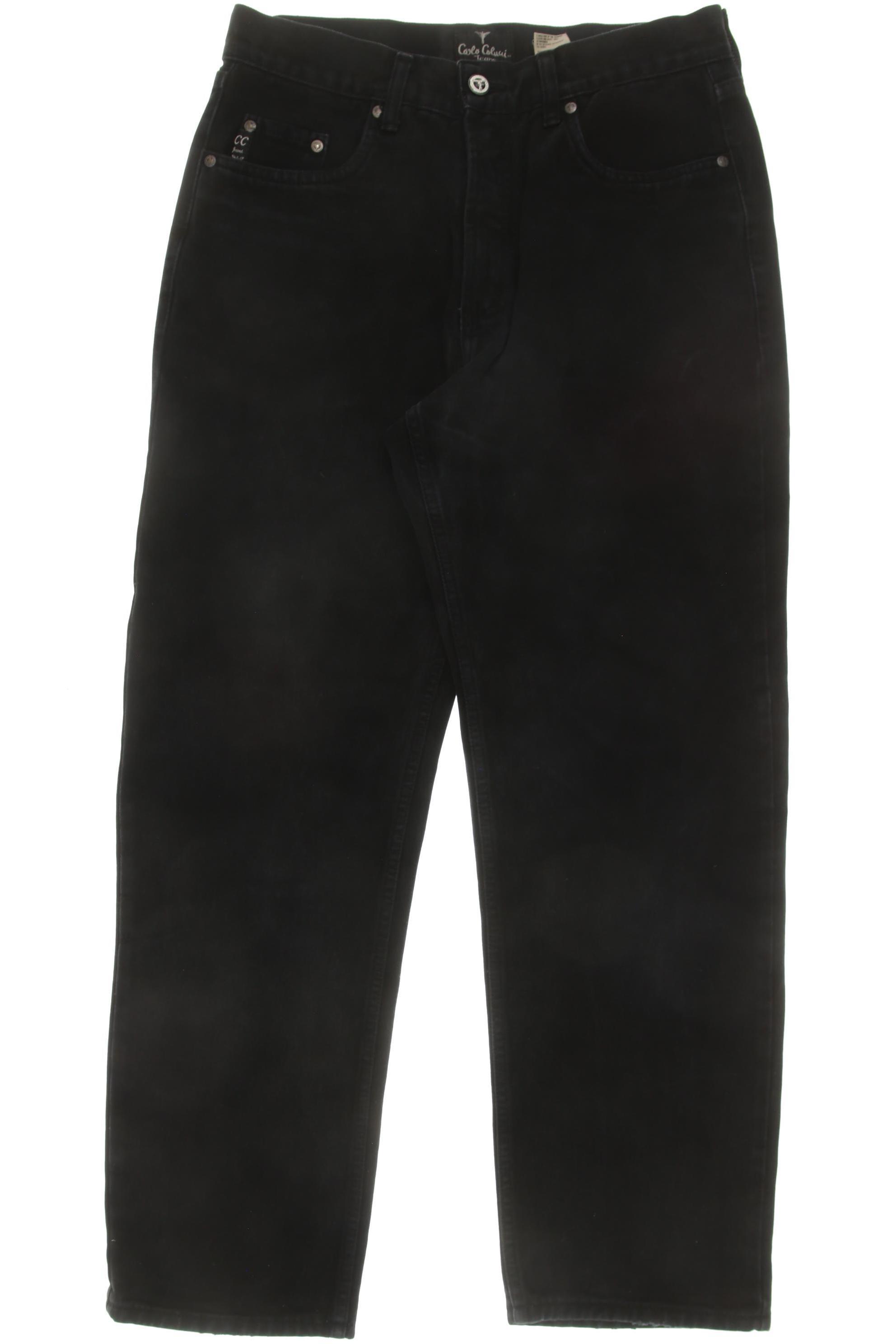 

Carlo Colucci Herren Jeans, schwarz, Gr. 33