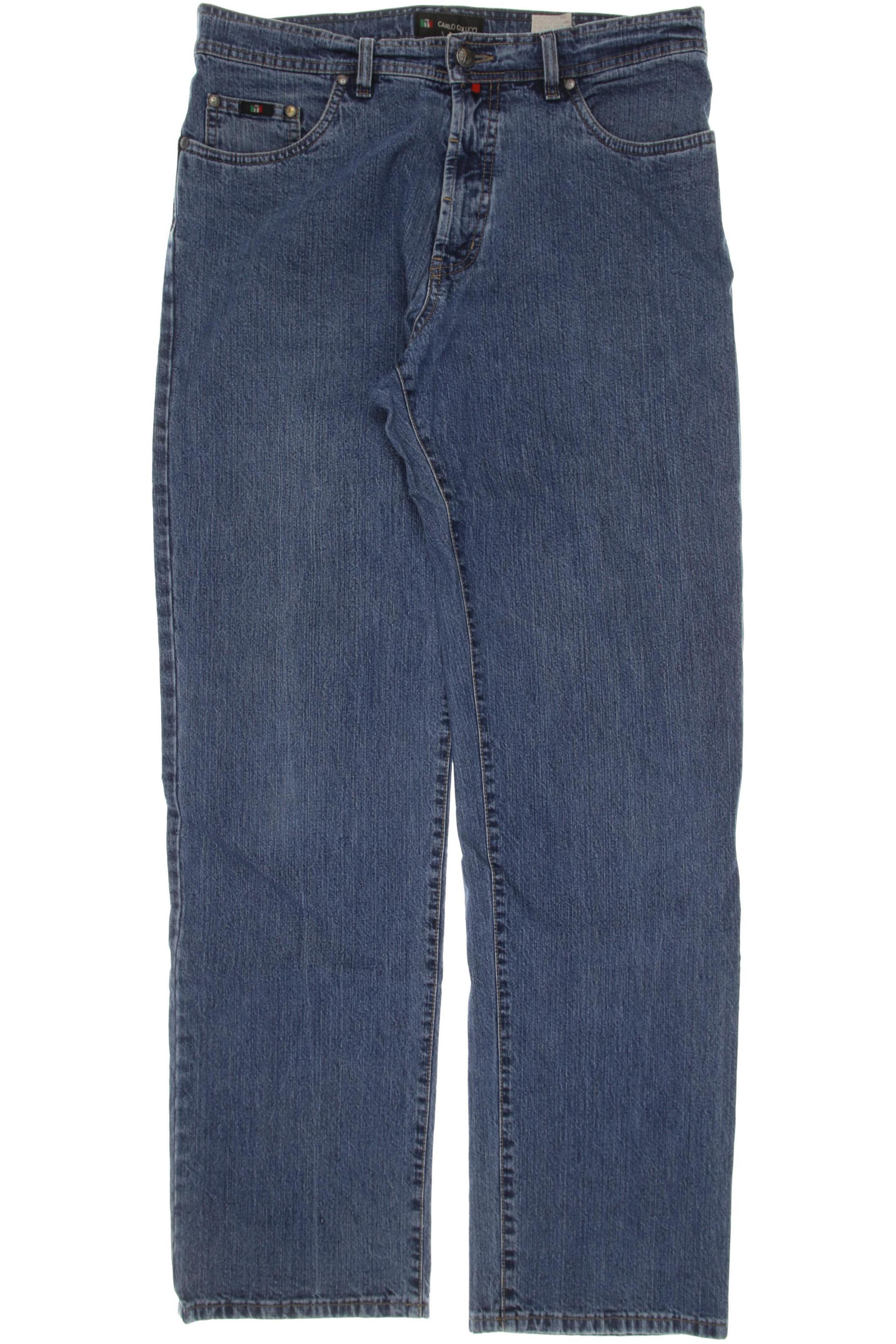 

Carlo Colucci Herren Jeans, blau, Gr. 35