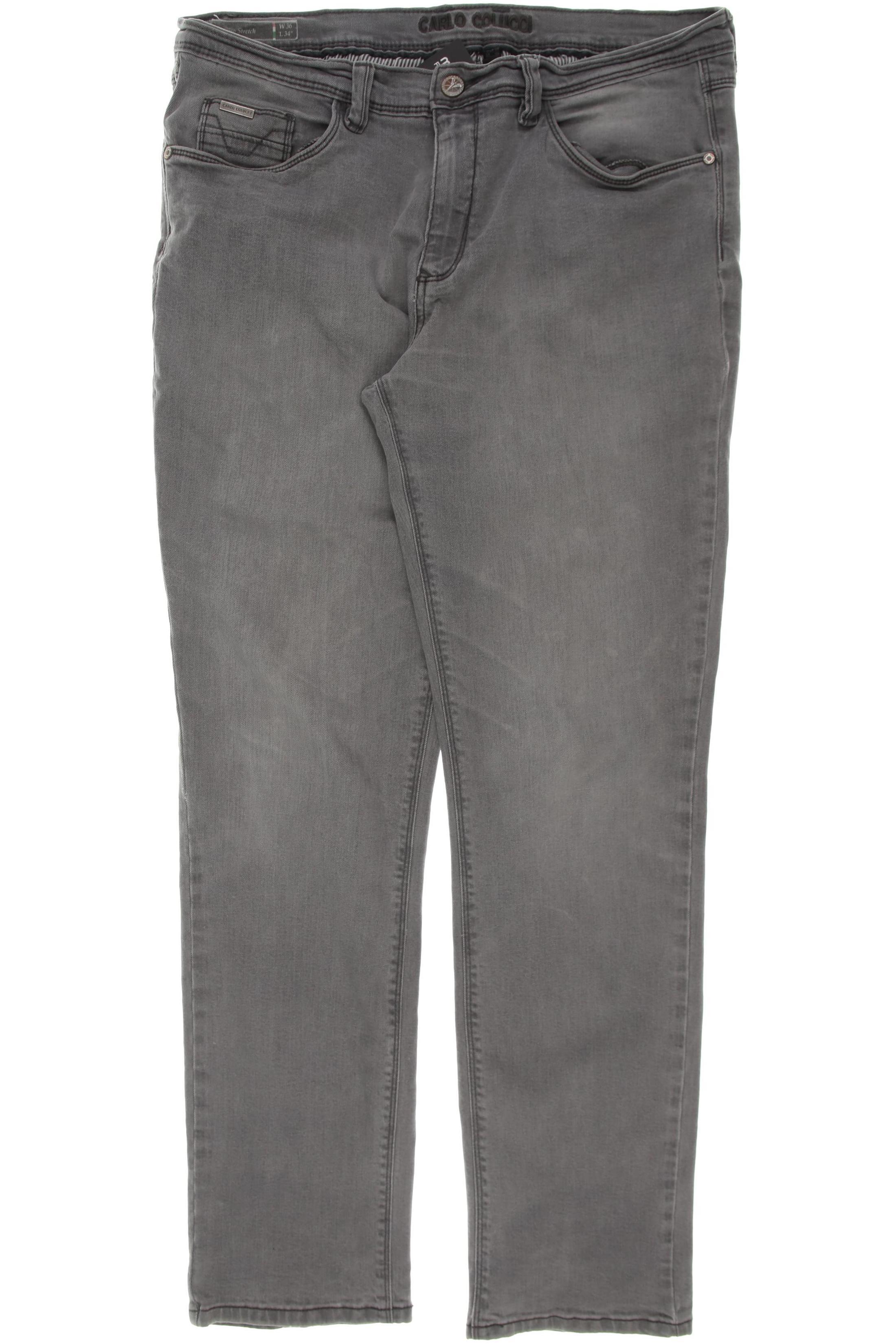 Thumbnail - Carlo Colucci Herren Jeans, grau, Gr.