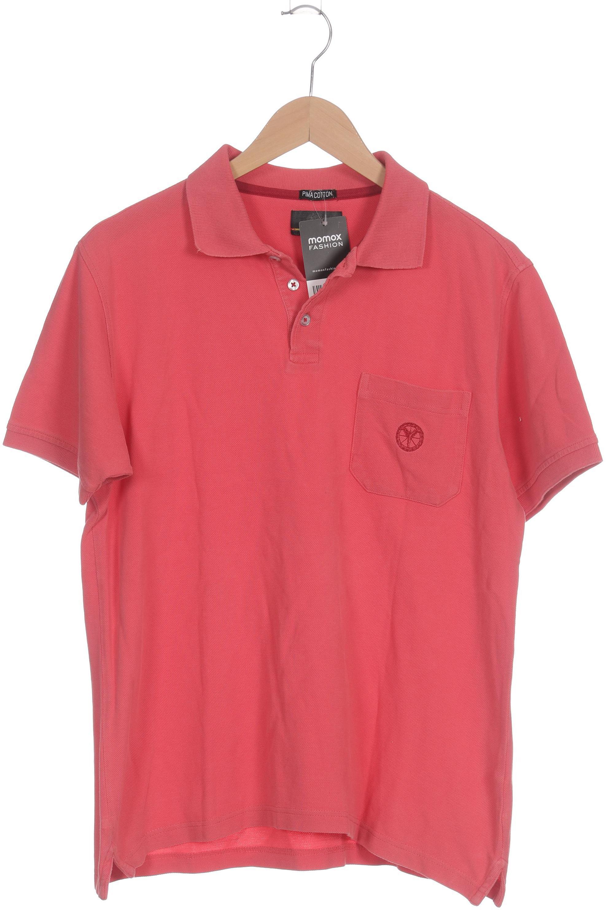 

Carlo Colucci Herren Poloshirt, pink, Gr.