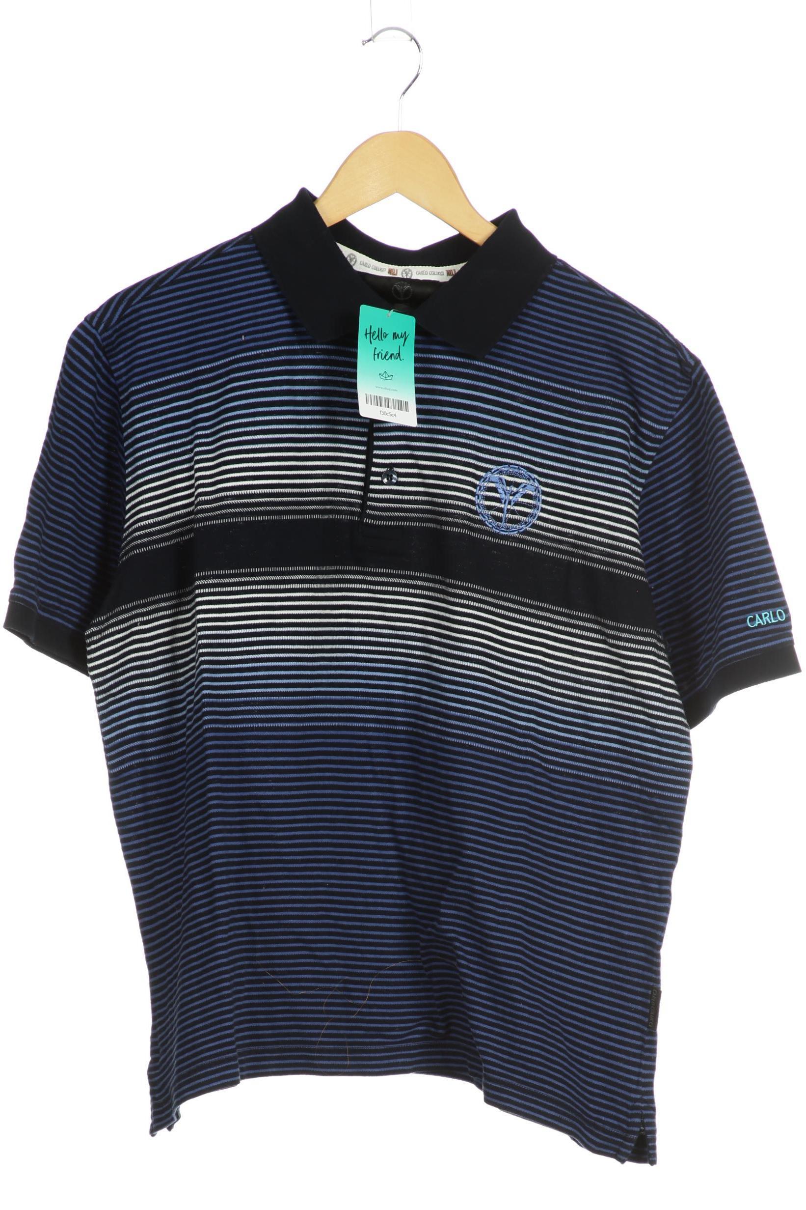

Carlo Colucci Herren Poloshirt, blau, Gr.