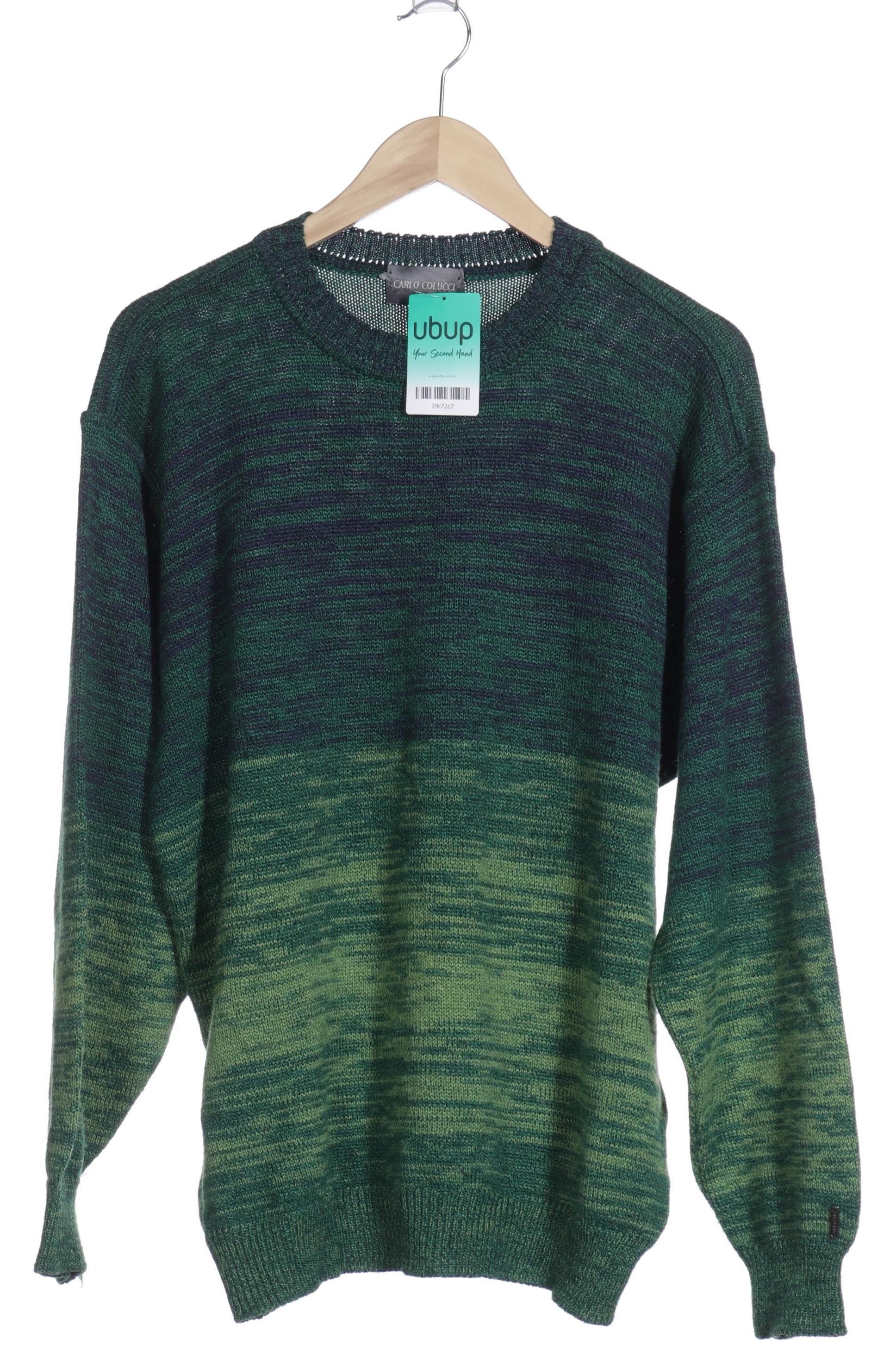 

Carlo Colucci Herren Pullover, grün, Gr. 52