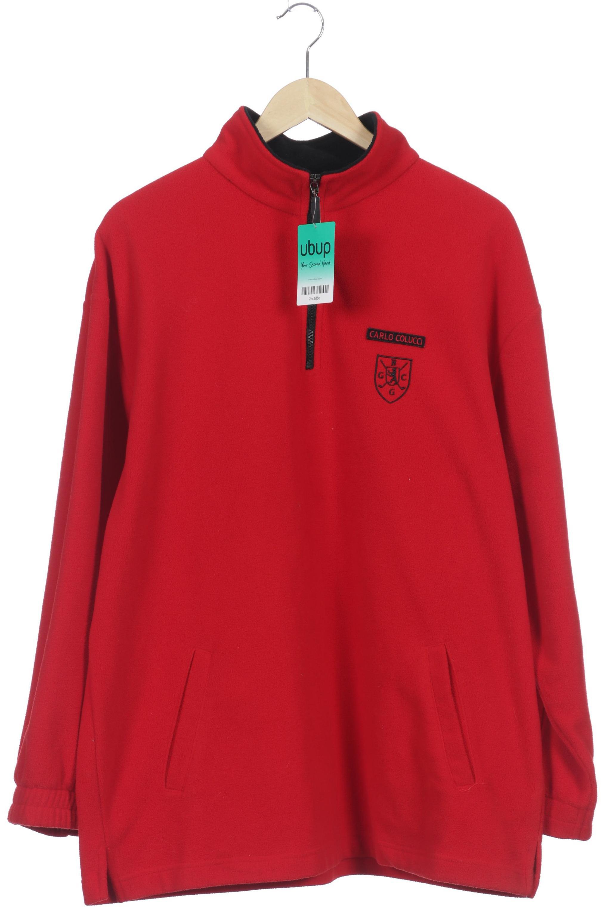 

Carlo Colucci Herren Pullover, rot, Gr.