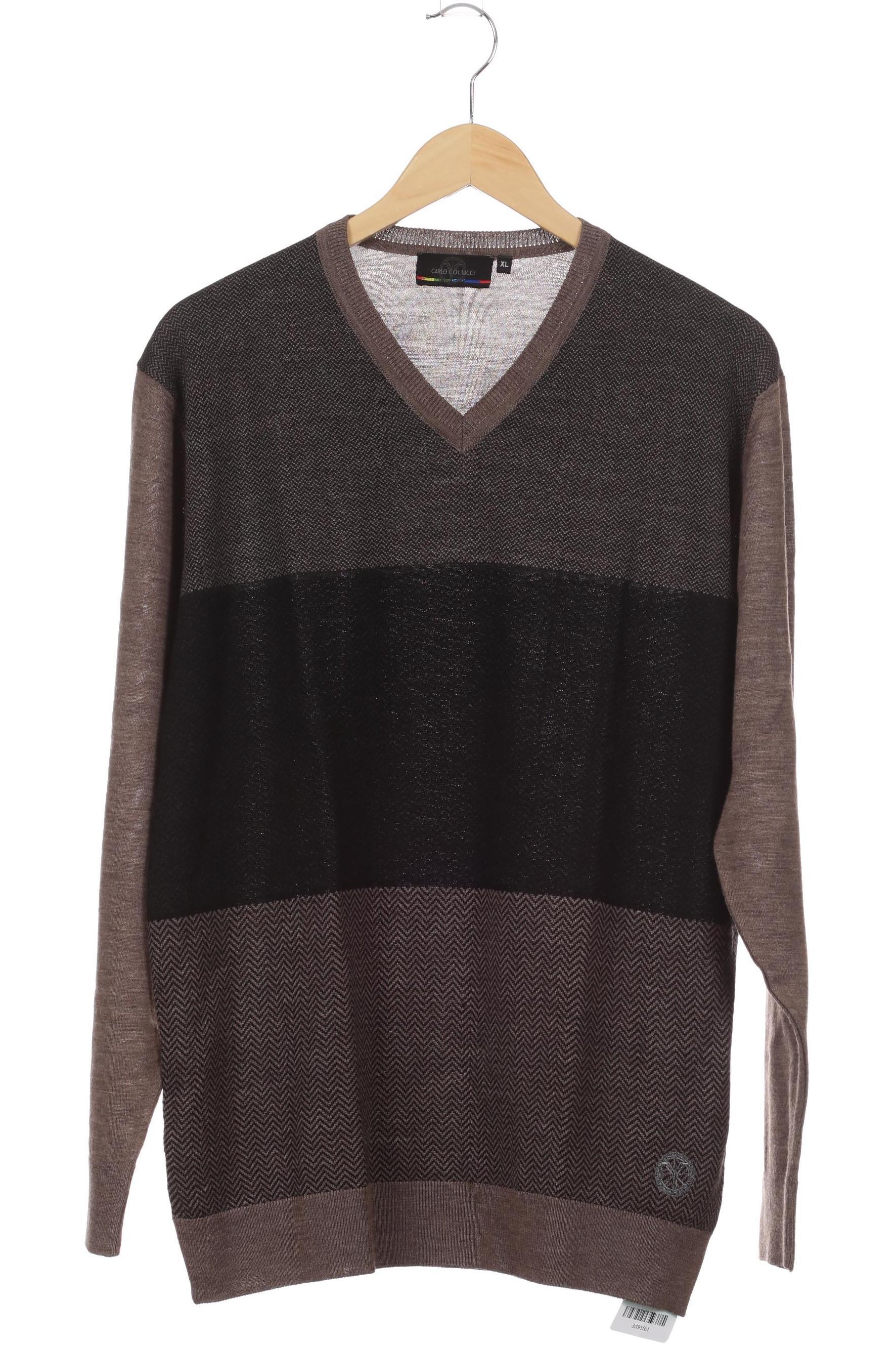 Thumbnail - Carlo Colucci Herren Pullover, braun, Gr.
