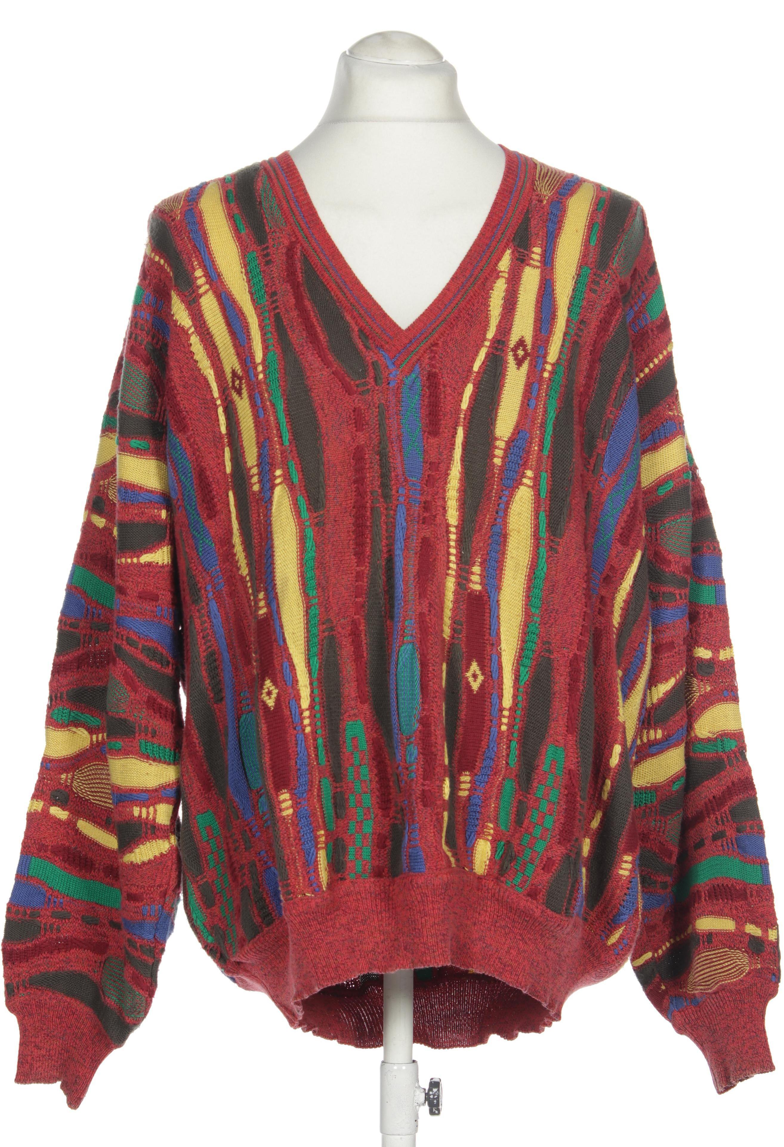 

Carlo Colucci Herren Pullover, rot, Gr. 54