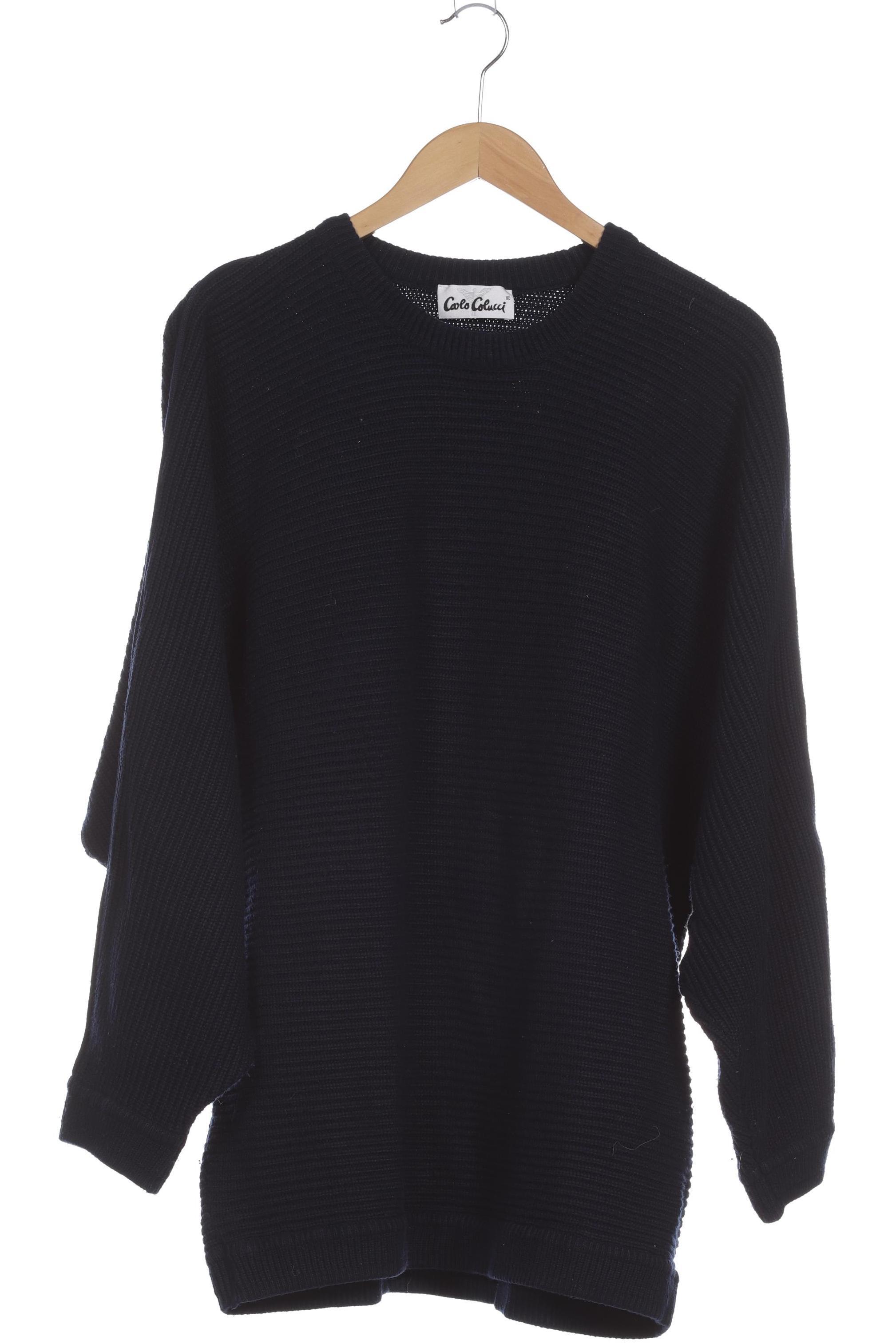 Thumbnail - Carlo Colucci Herren Pullover, blau, Gr. 52