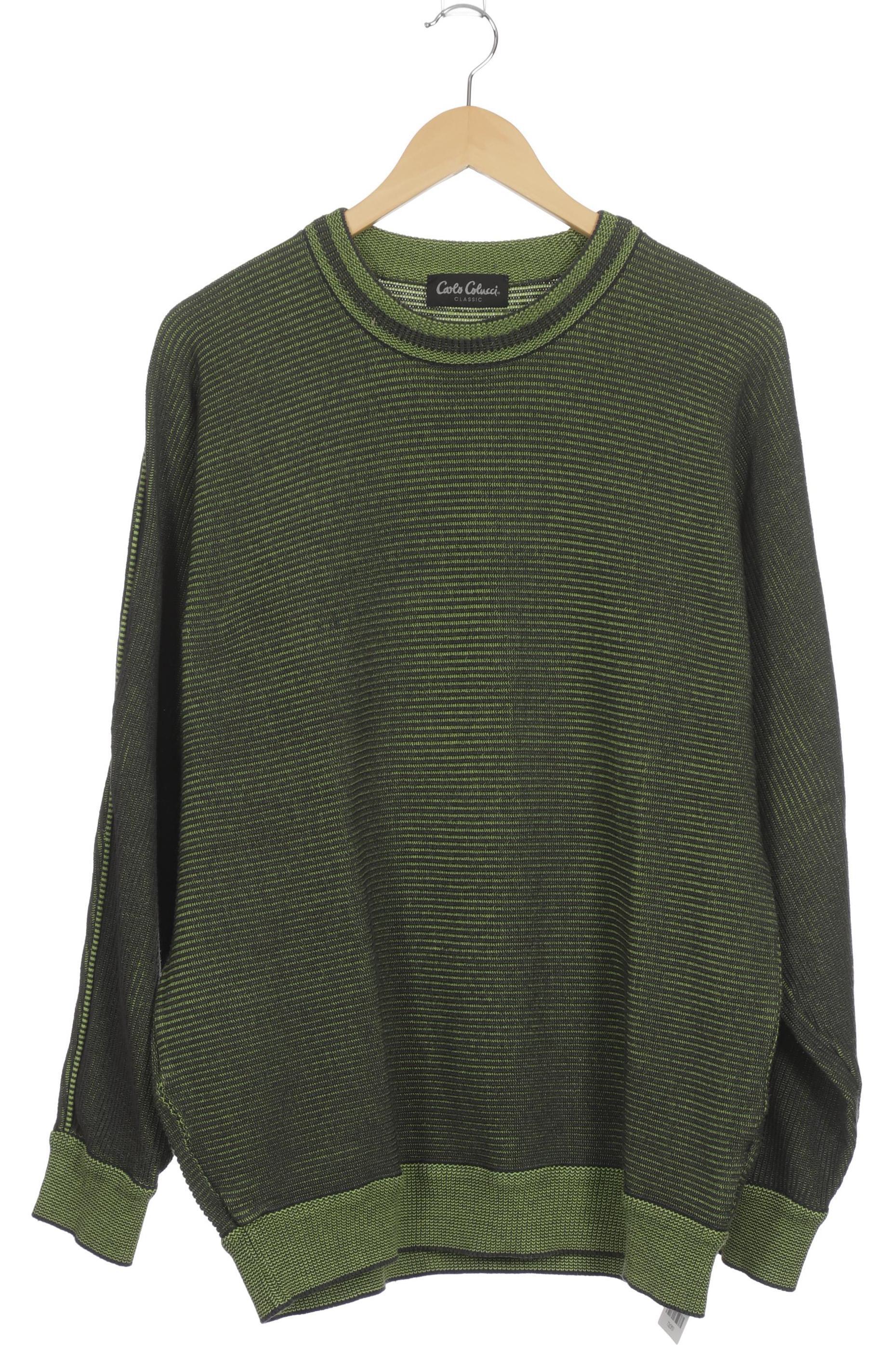 

Carlo Colucci Herren Pullover, grün, Gr. 54