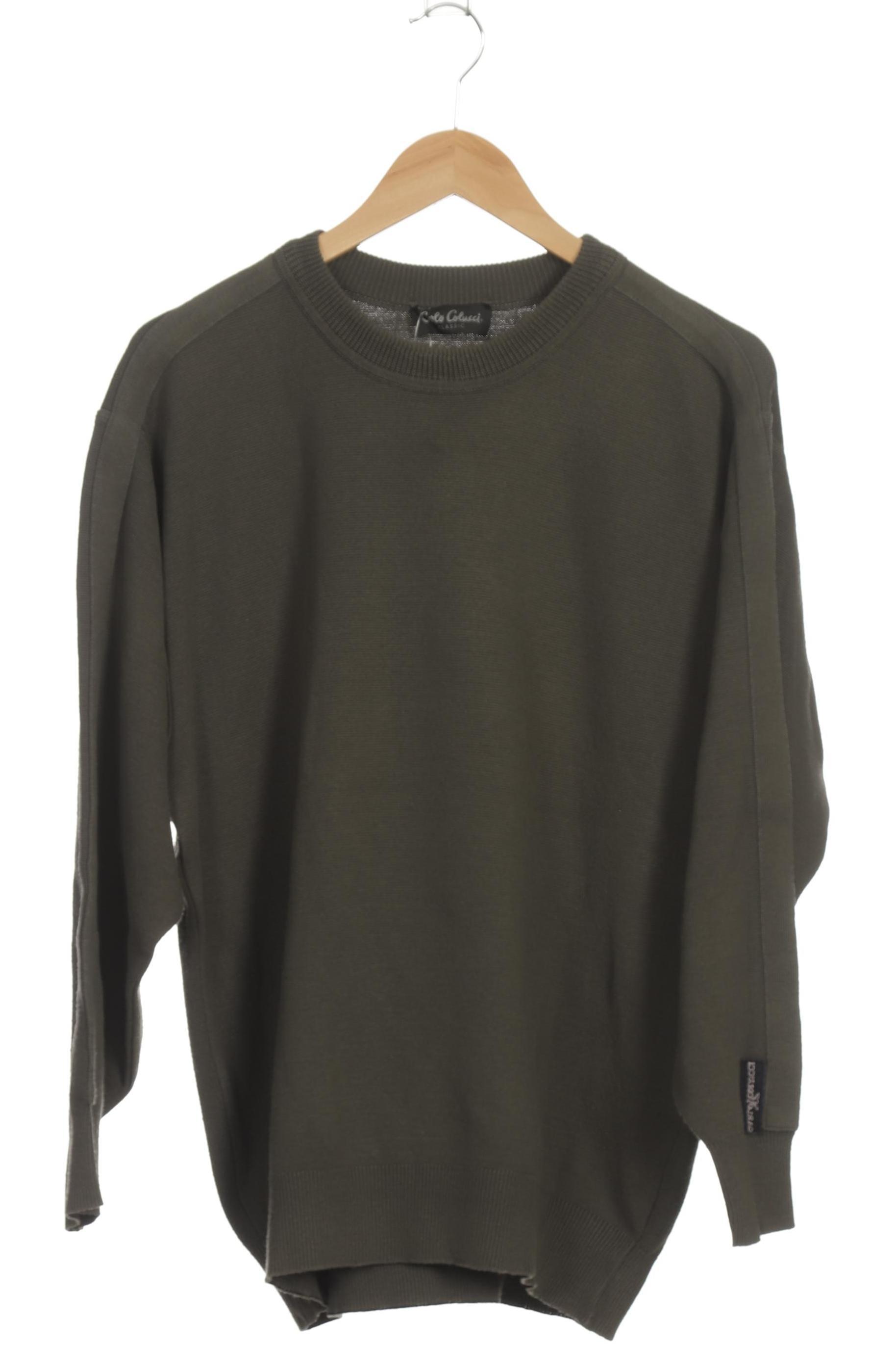 

Carlo Colucci Herren Pullover, grün, Gr. 52