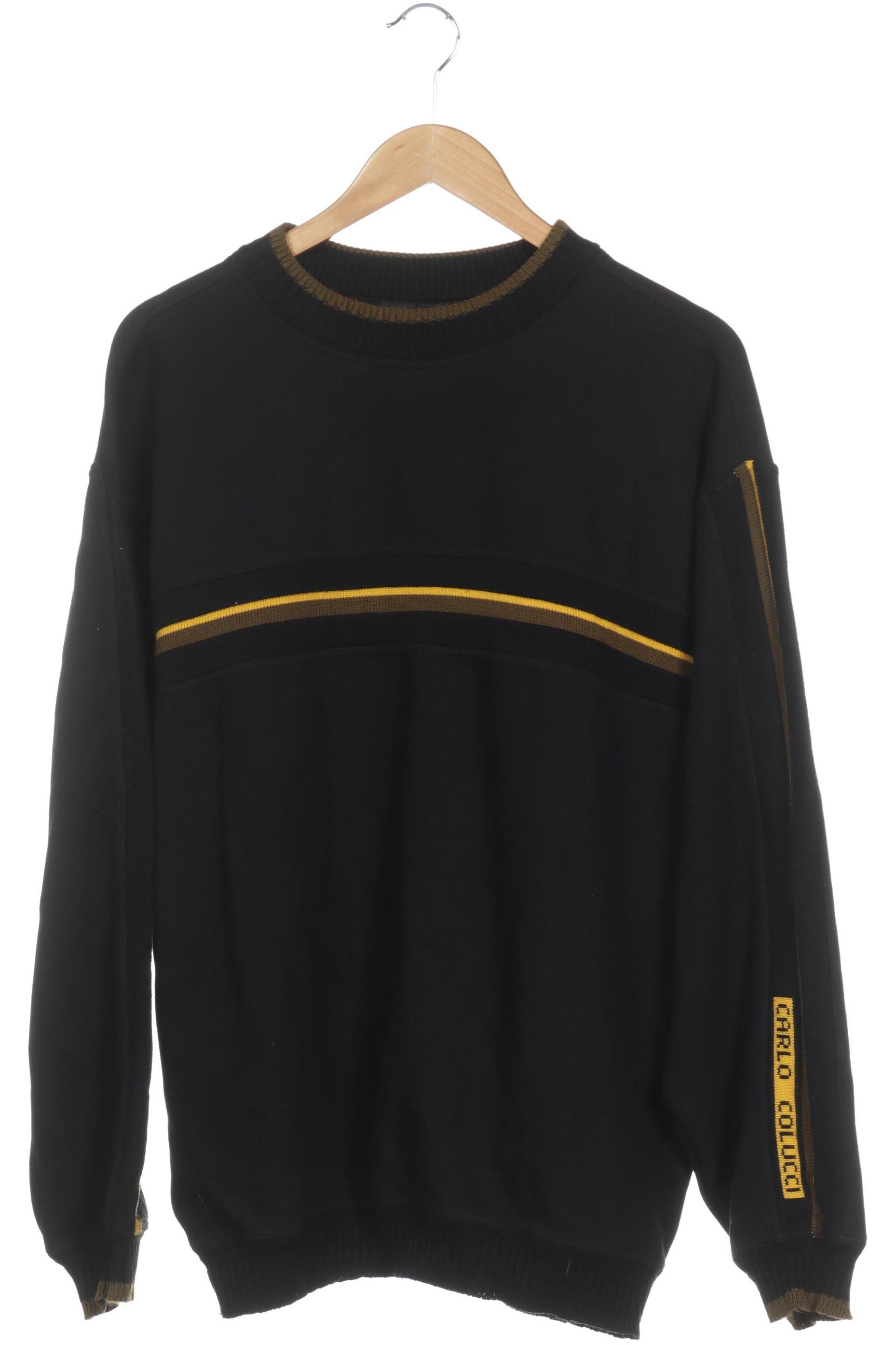

Carlo Colucci Herren Pullover, schwarz, Gr.