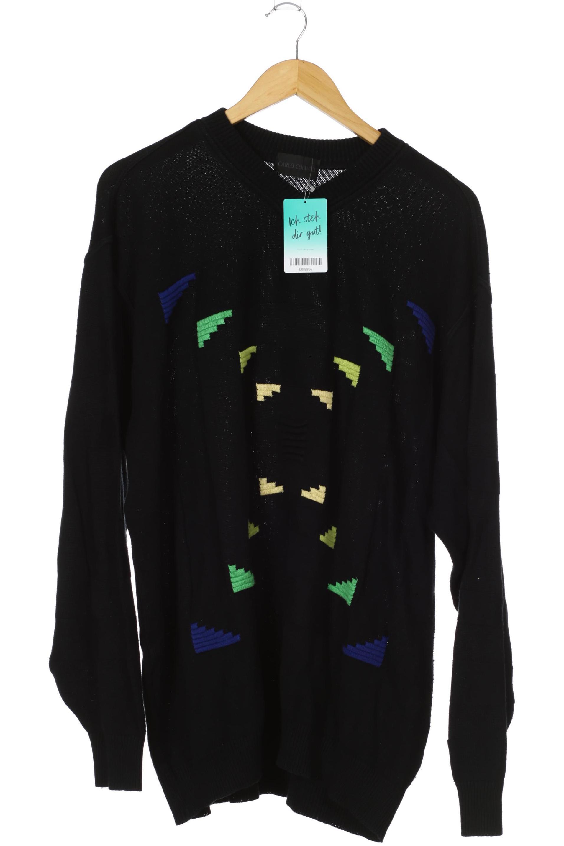 

Carlo Colucci Herren Pullover, schwarz, Gr. 56