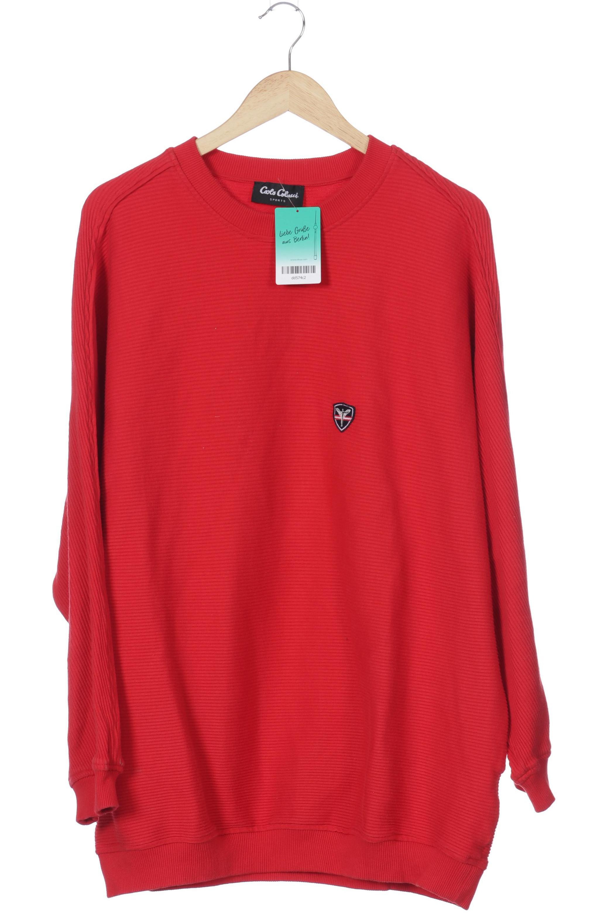 

Carlo Colucci Herren Pullover, rot, Gr.