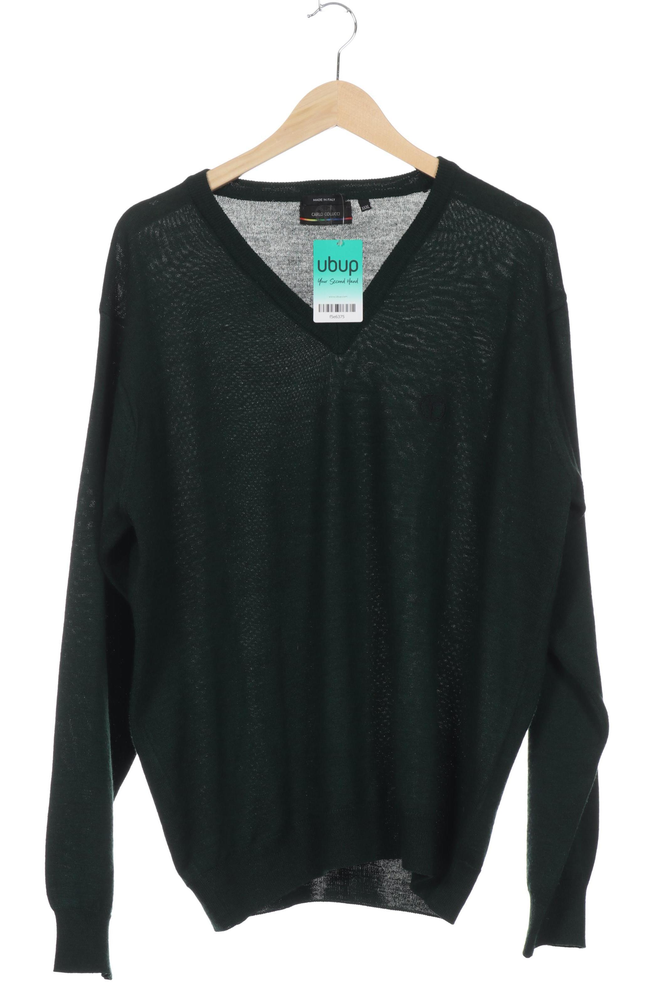 

Carlo Colucci Herren Pullover, grün, Gr.
