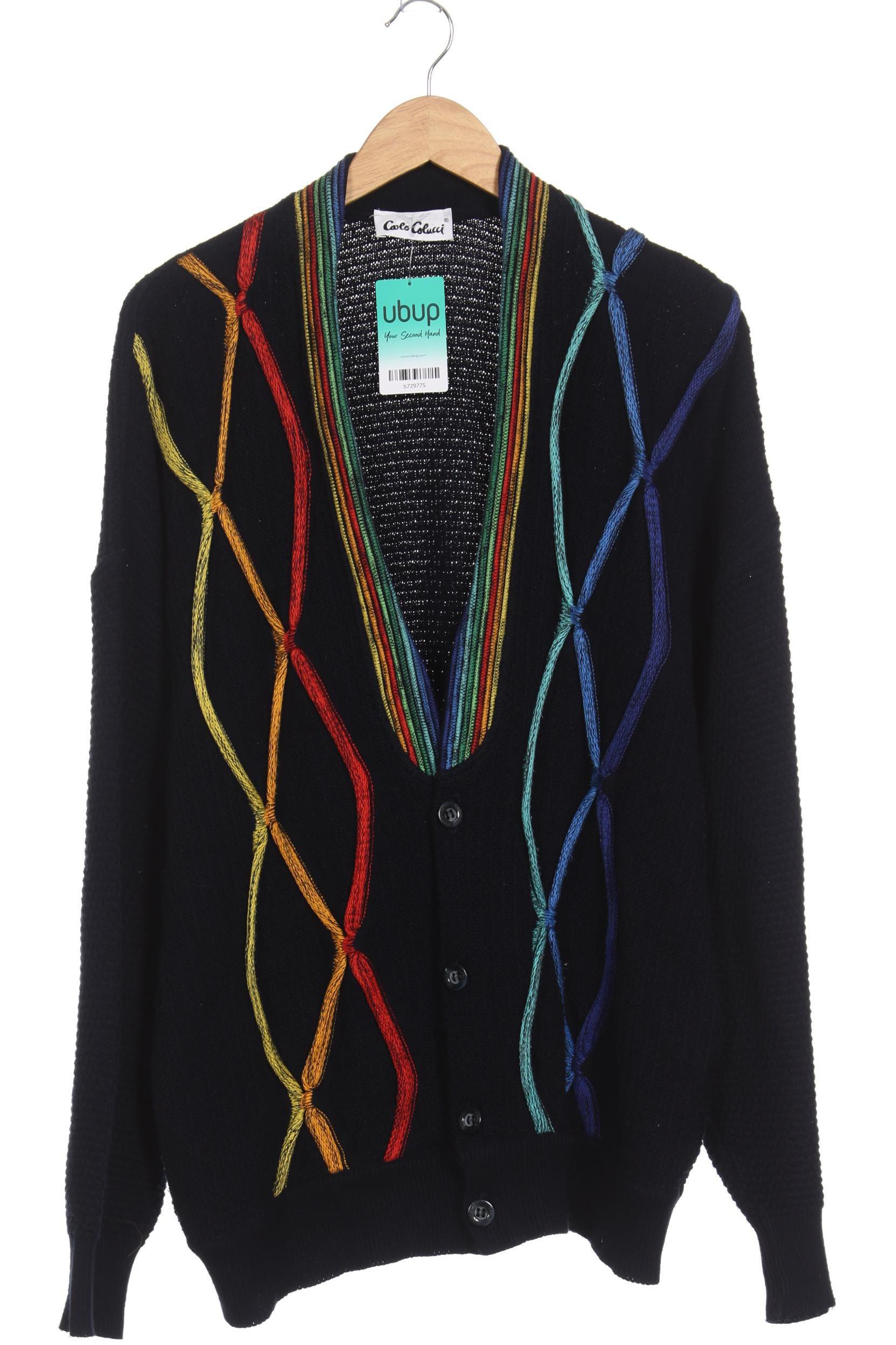 Thumbnail - Carlo Colucci Herren Strickjacke, blau, Gr. 54