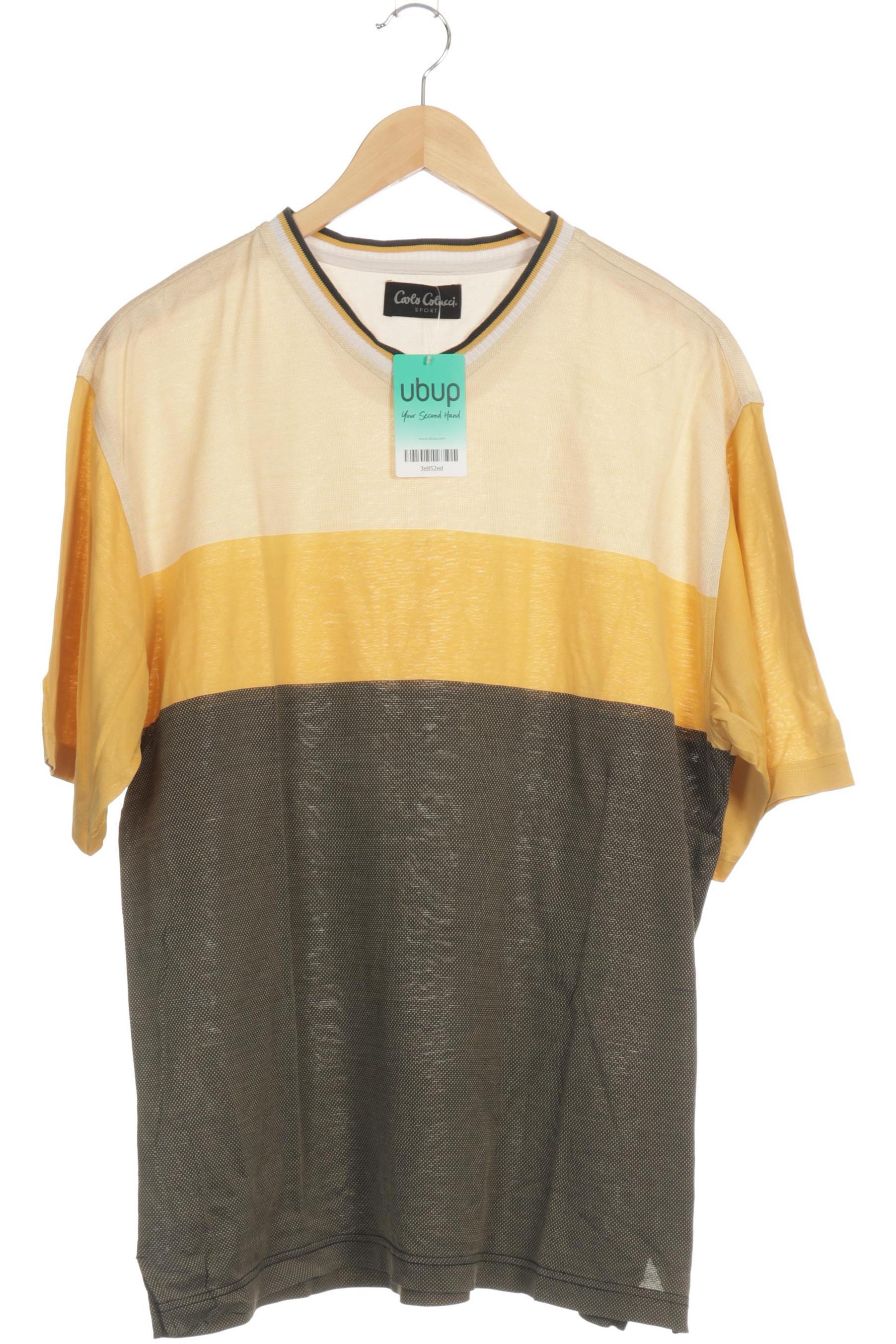 Thumbnail - Carlo Colucci Herren T-Shirt, gelb, Gr.