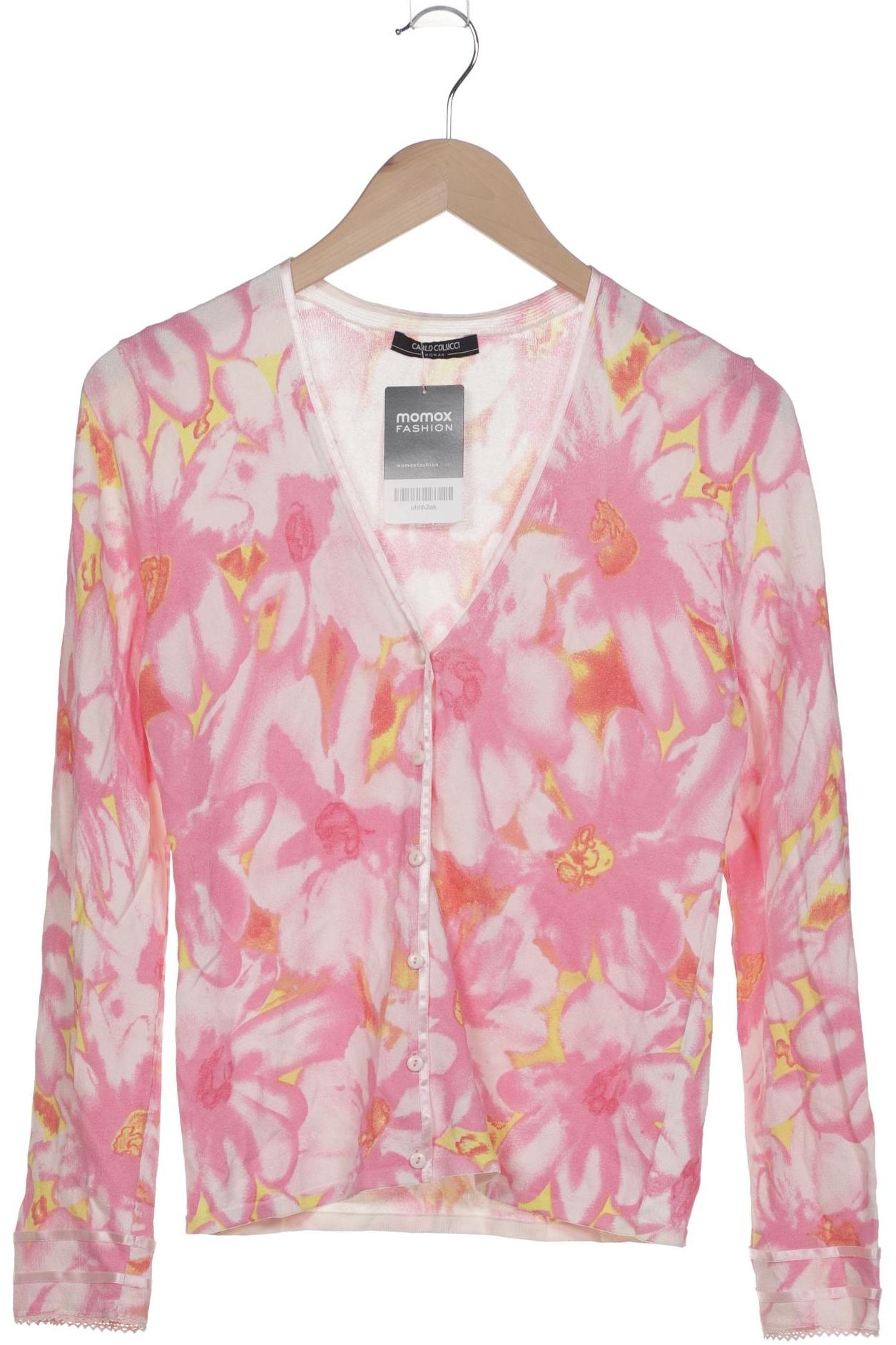 

Carlo Colucci Damen Strickjacke, pink, Gr. 40