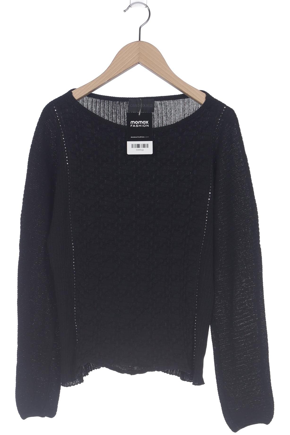 

Carlo Colucci Damen Pullover, schwarz, Gr. 36