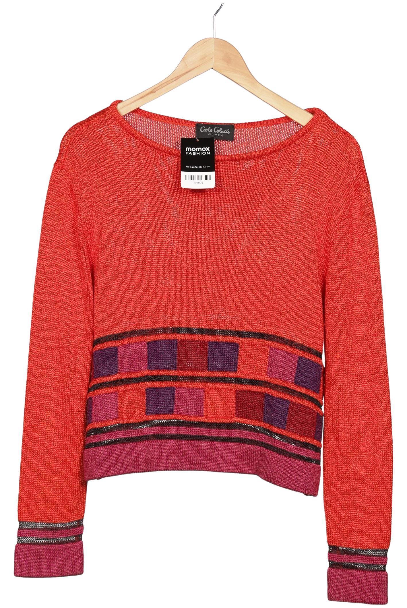 

Carlo Colucci Damen Pullover, rot, Gr. 40