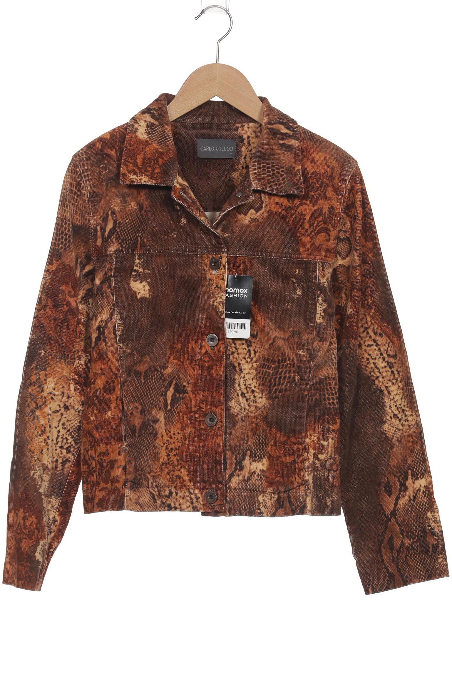 

Carlo Colucci Damen Jacke, braun, Gr. 38