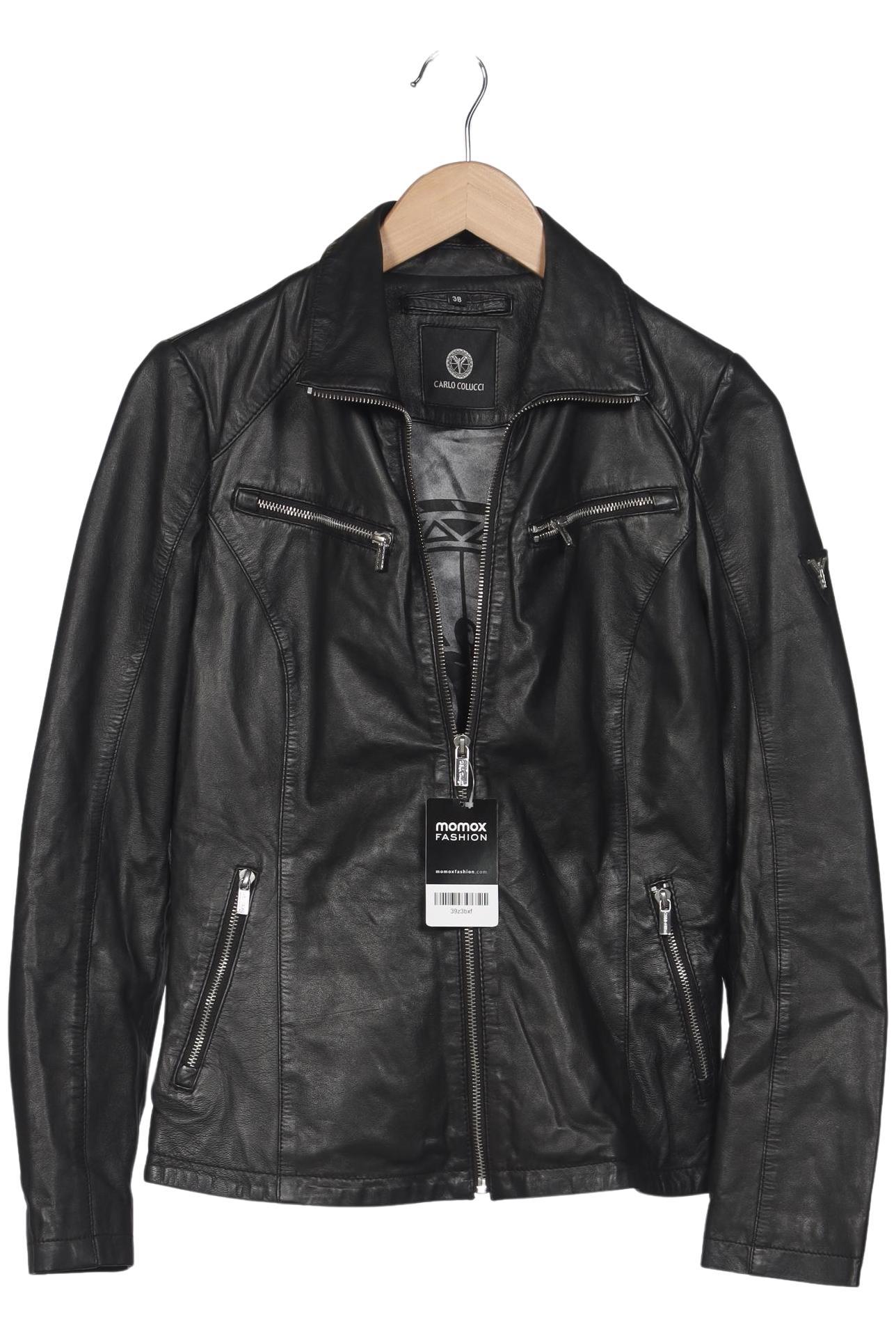 

Carlo Colucci Damen Jacke, schwarz, Gr. 38