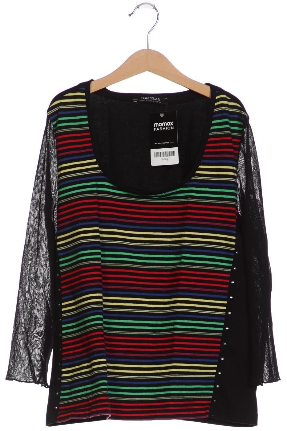 

Carlo Colucci Damen Langarmshirt, schwarz, Gr. 42