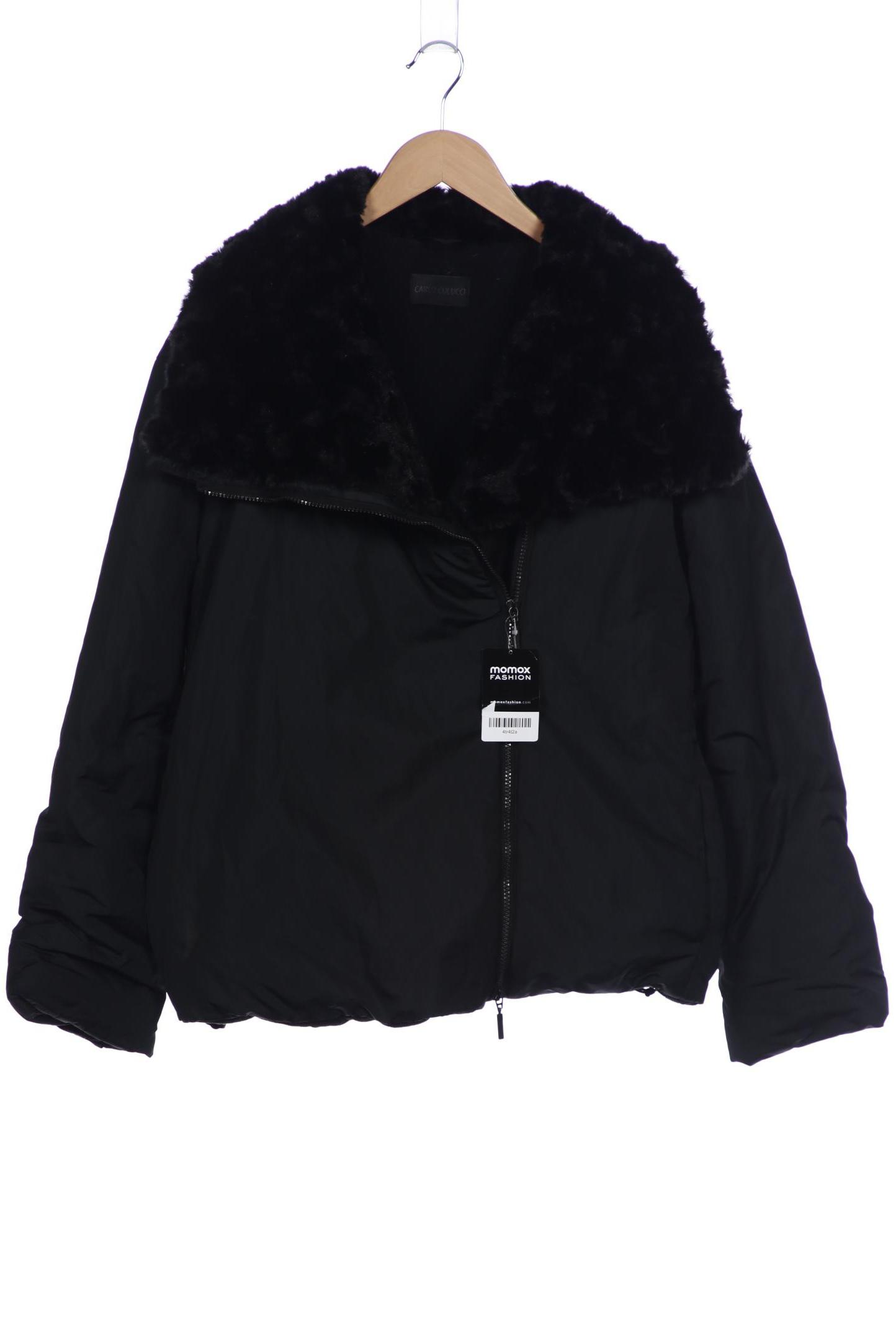 

Carlo Colucci Damen Jacke, schwarz, Gr. 40