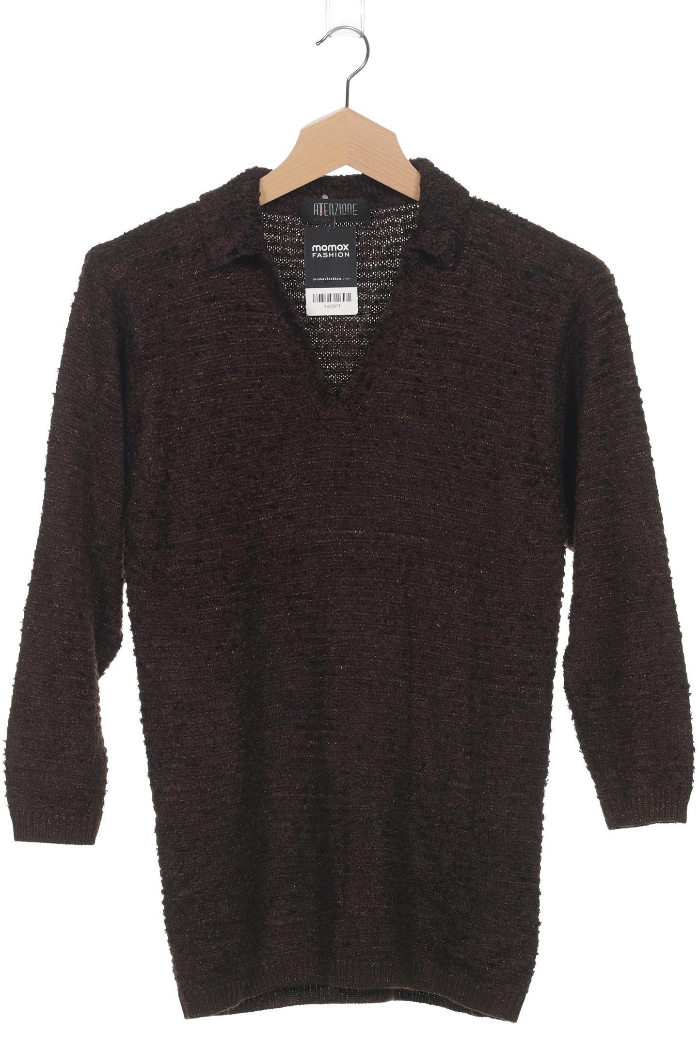 

Carlo Colucci Damen Pullover, braun, Gr. 40