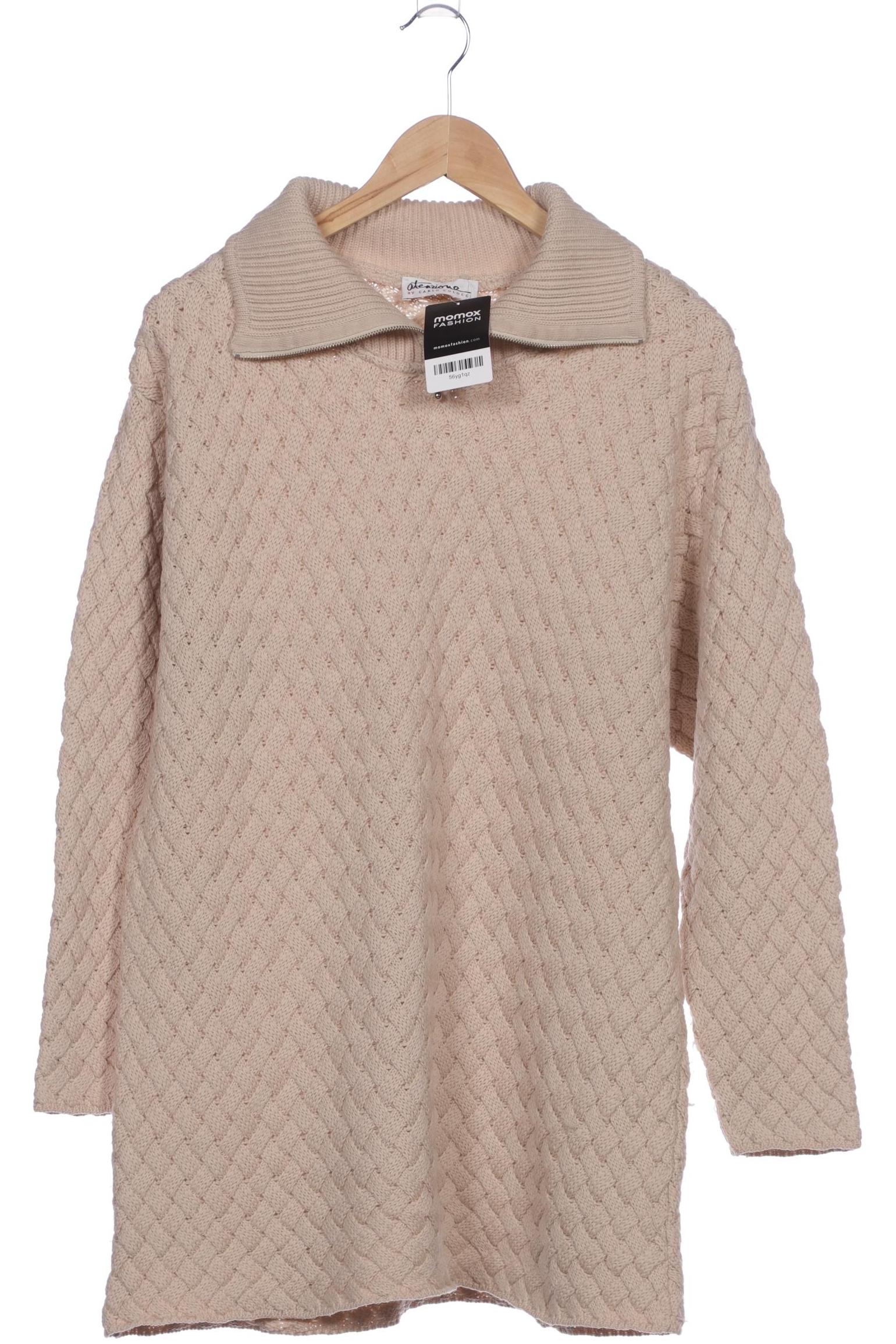 

Carlo Colucci Damen Pullover, beige, Gr. 42