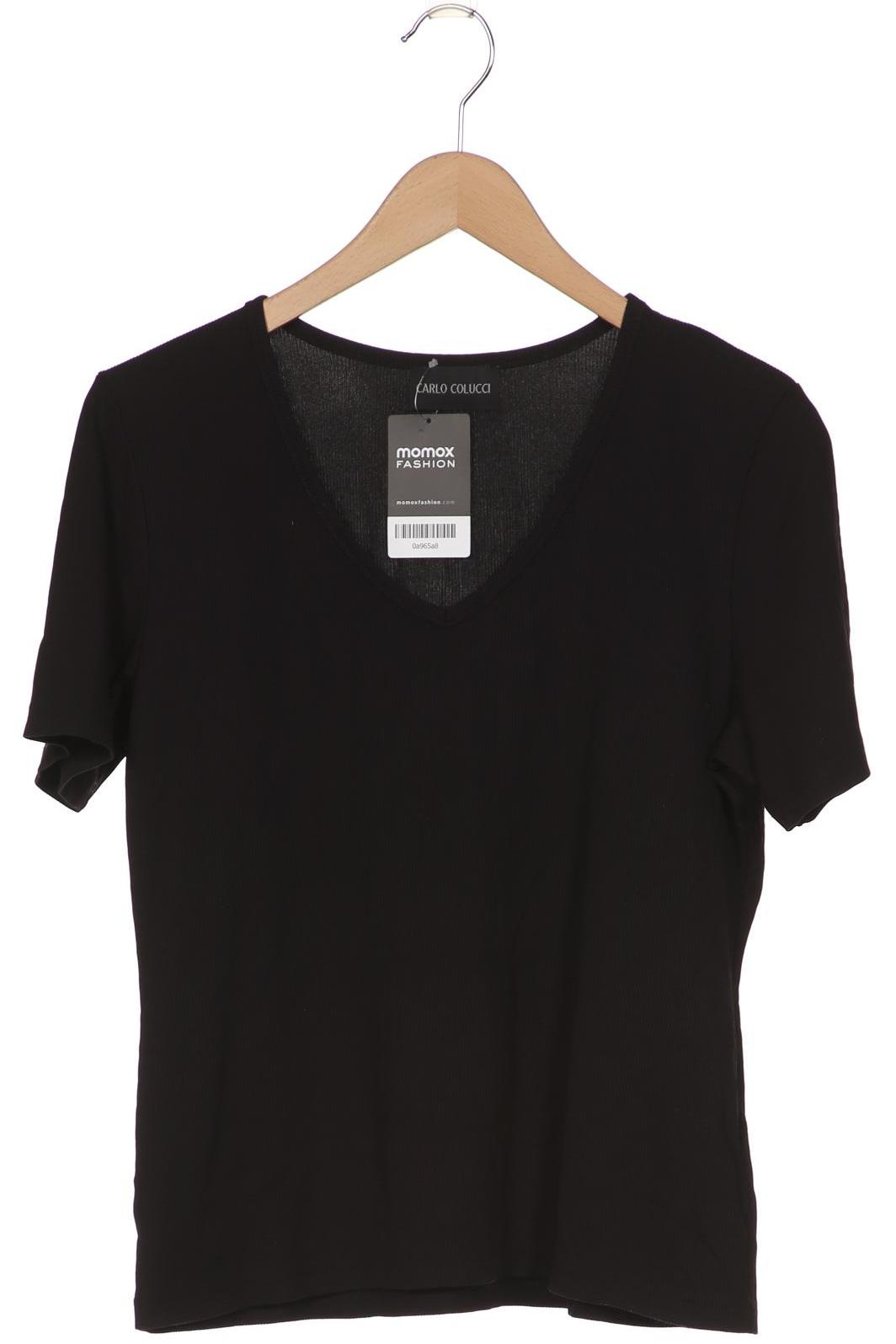 

Carlo Colucci Damen T-Shirt, schwarz, Gr. 42