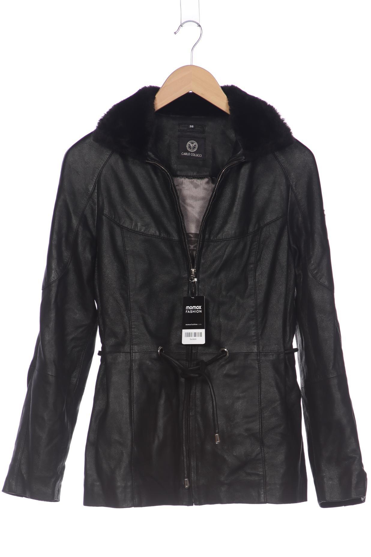 

Carlo Colucci Damen Jacke, schwarz, Gr. 38