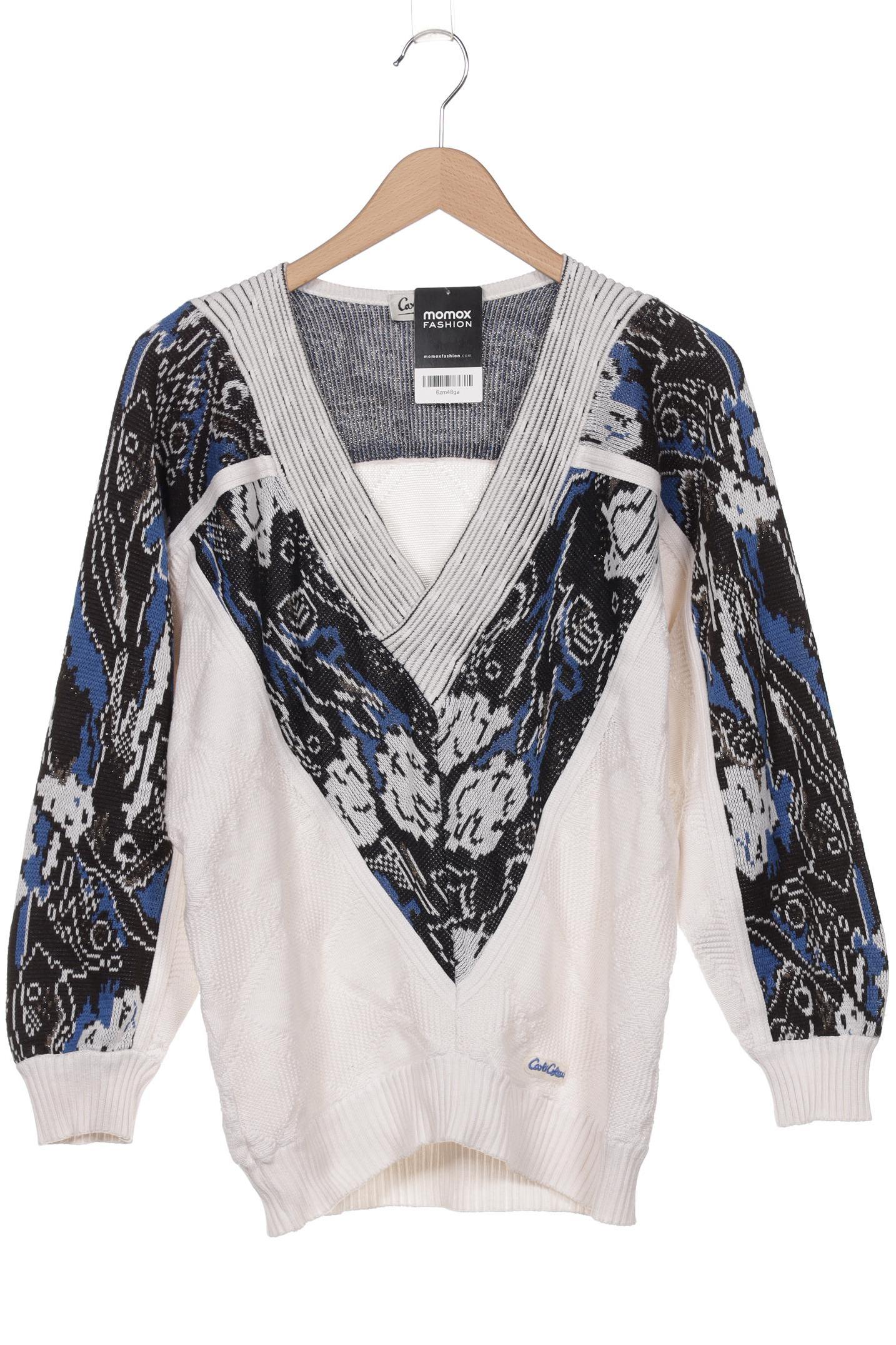 

Carlo Colucci Damen Pullover, weiß, Gr. 50