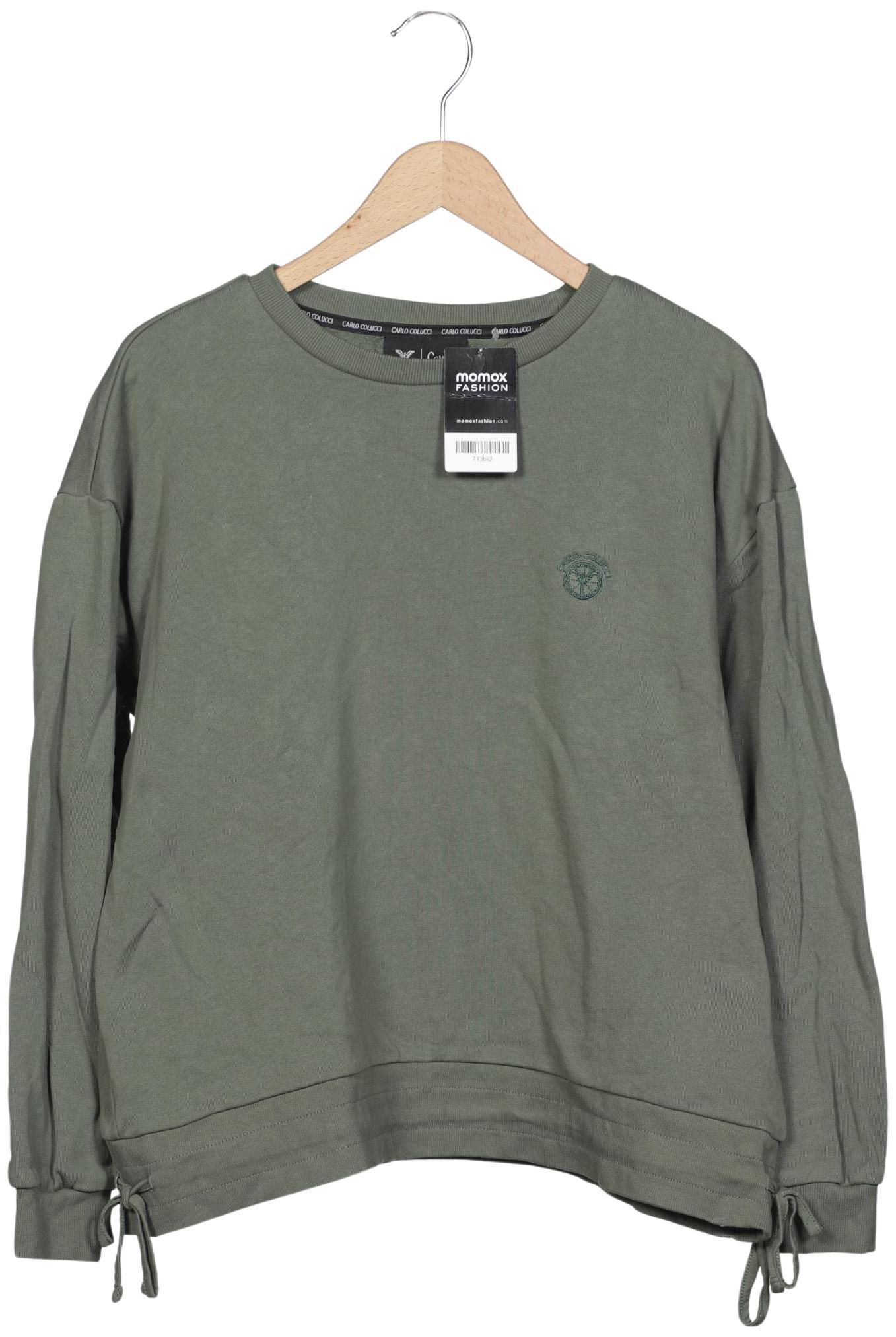 

Carlo Colucci Damen Sweatshirt, grün, Gr. 42