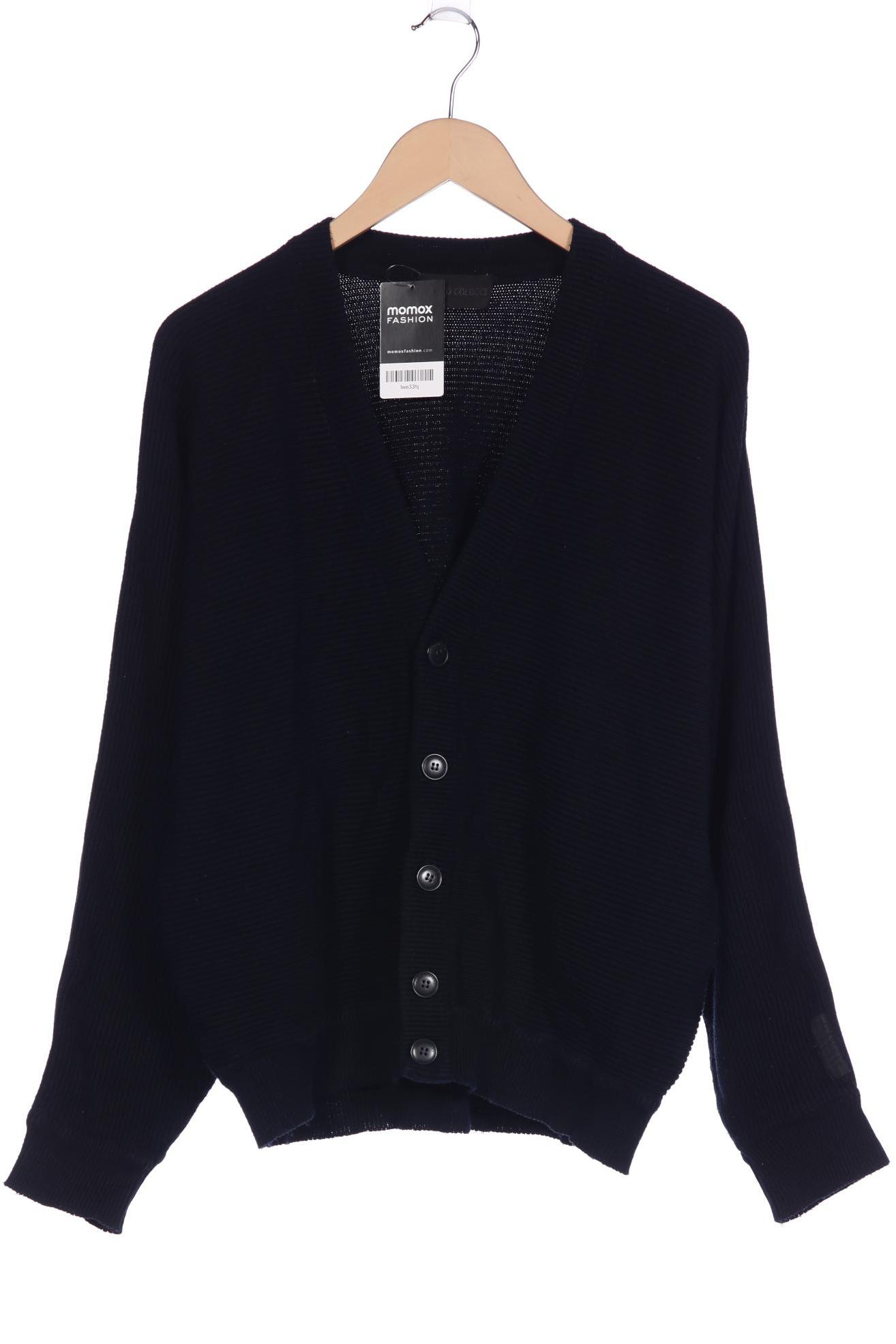 

Carlo Colucci Damen Strickjacke, marineblau, Gr. 50