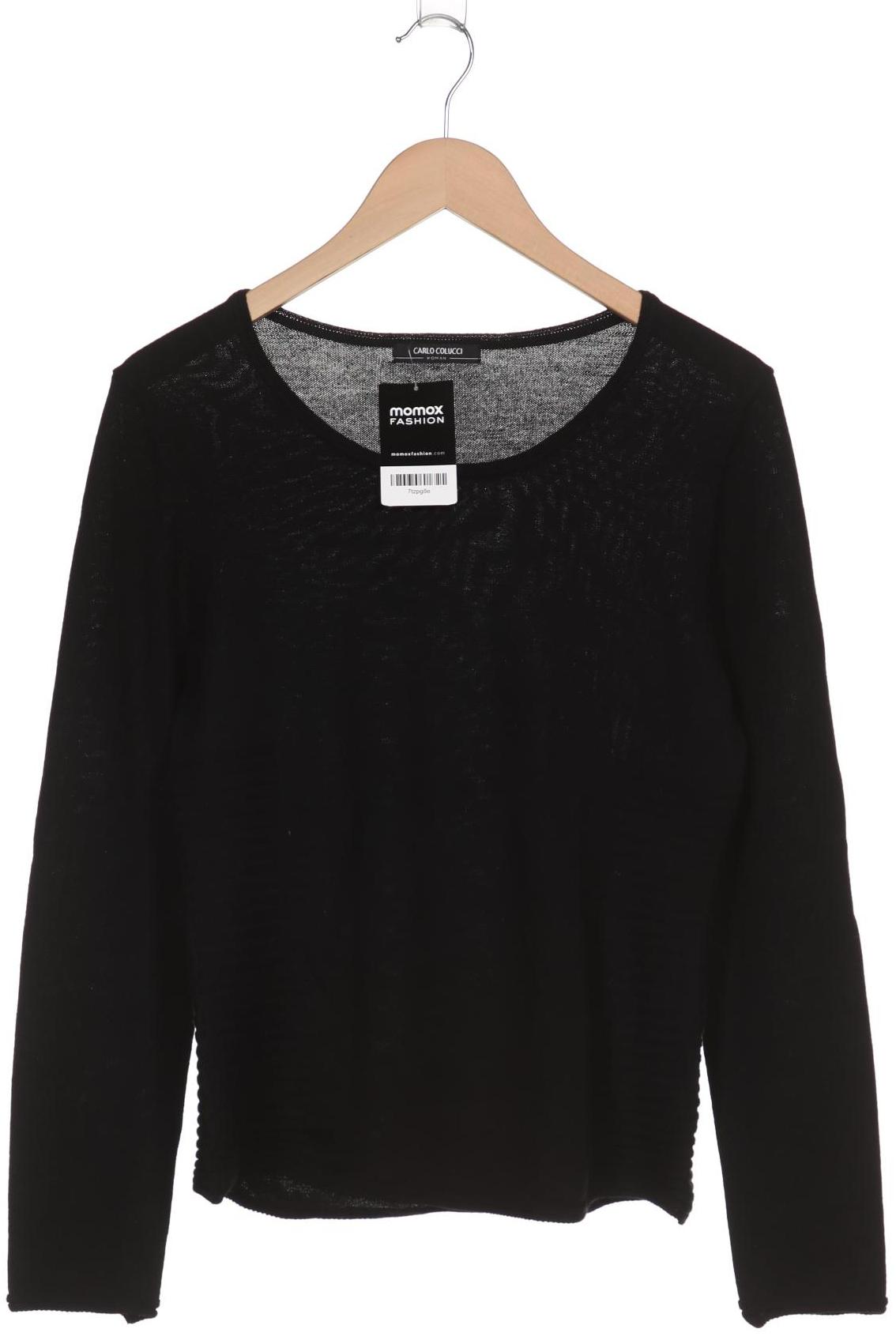 

Carlo Colucci Damen Pullover, schwarz