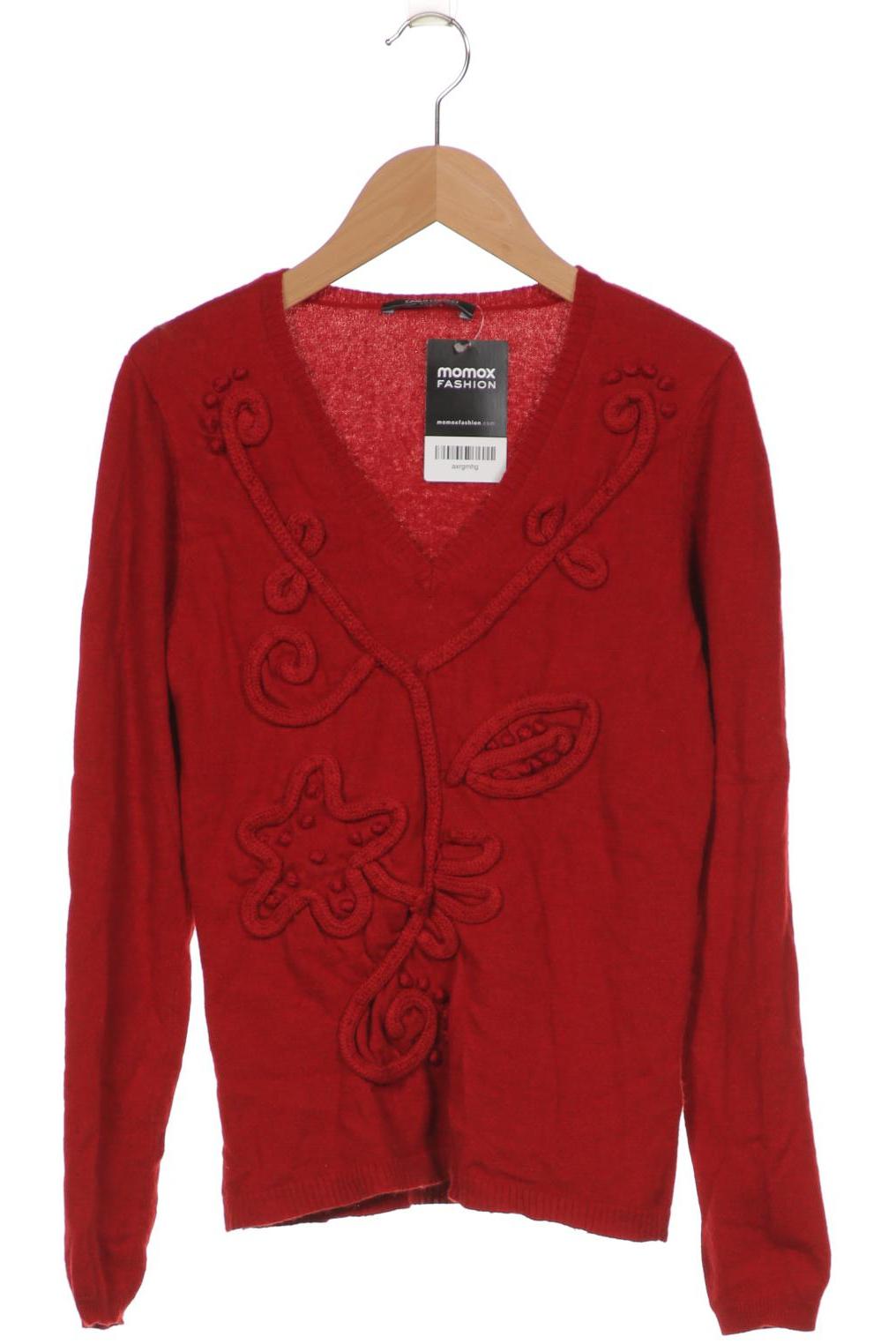 

Carlo Colucci Damen Pullover, rot, Gr. 38