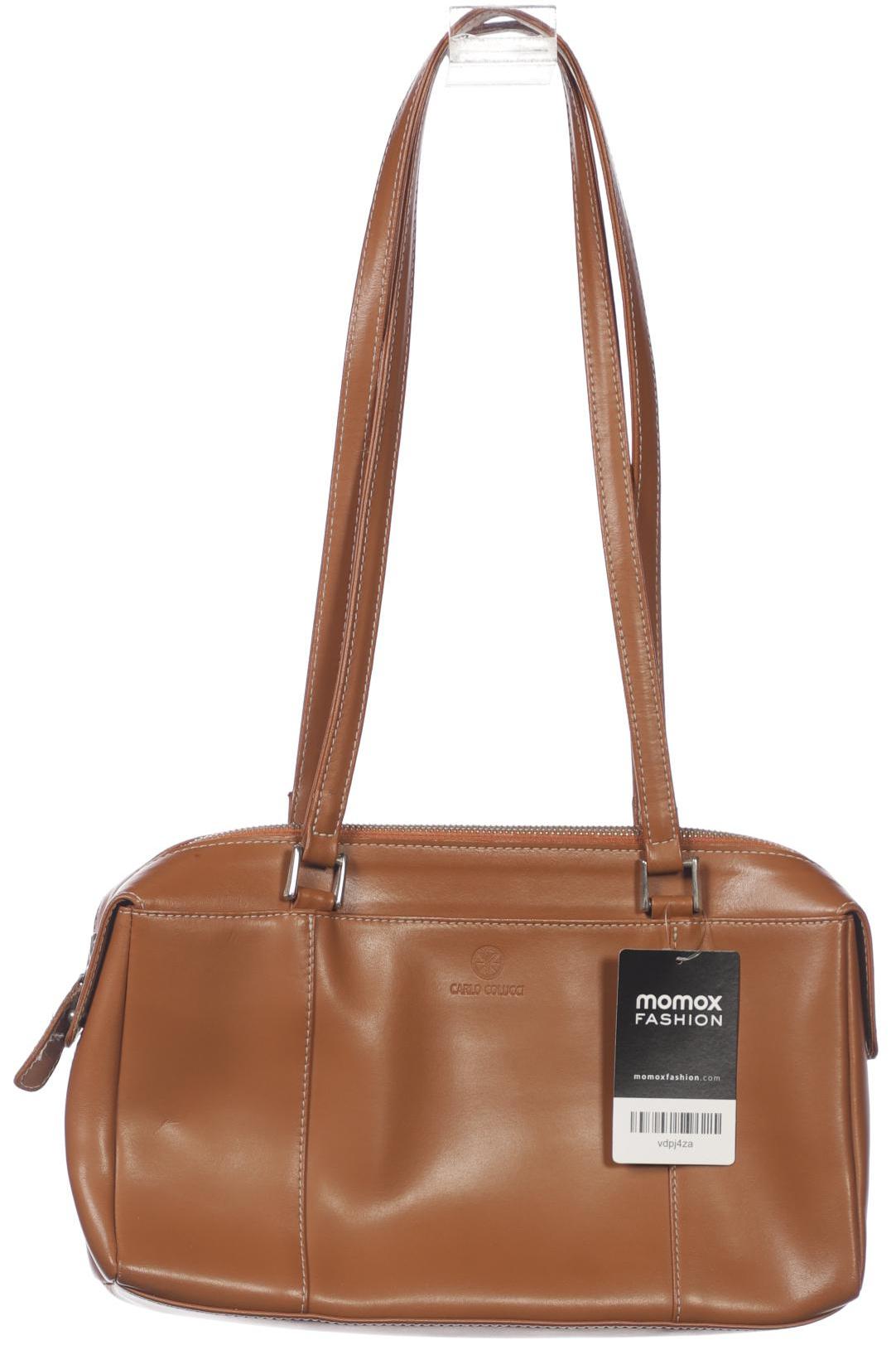 

Carlo Colucci Damen Handtasche, braun