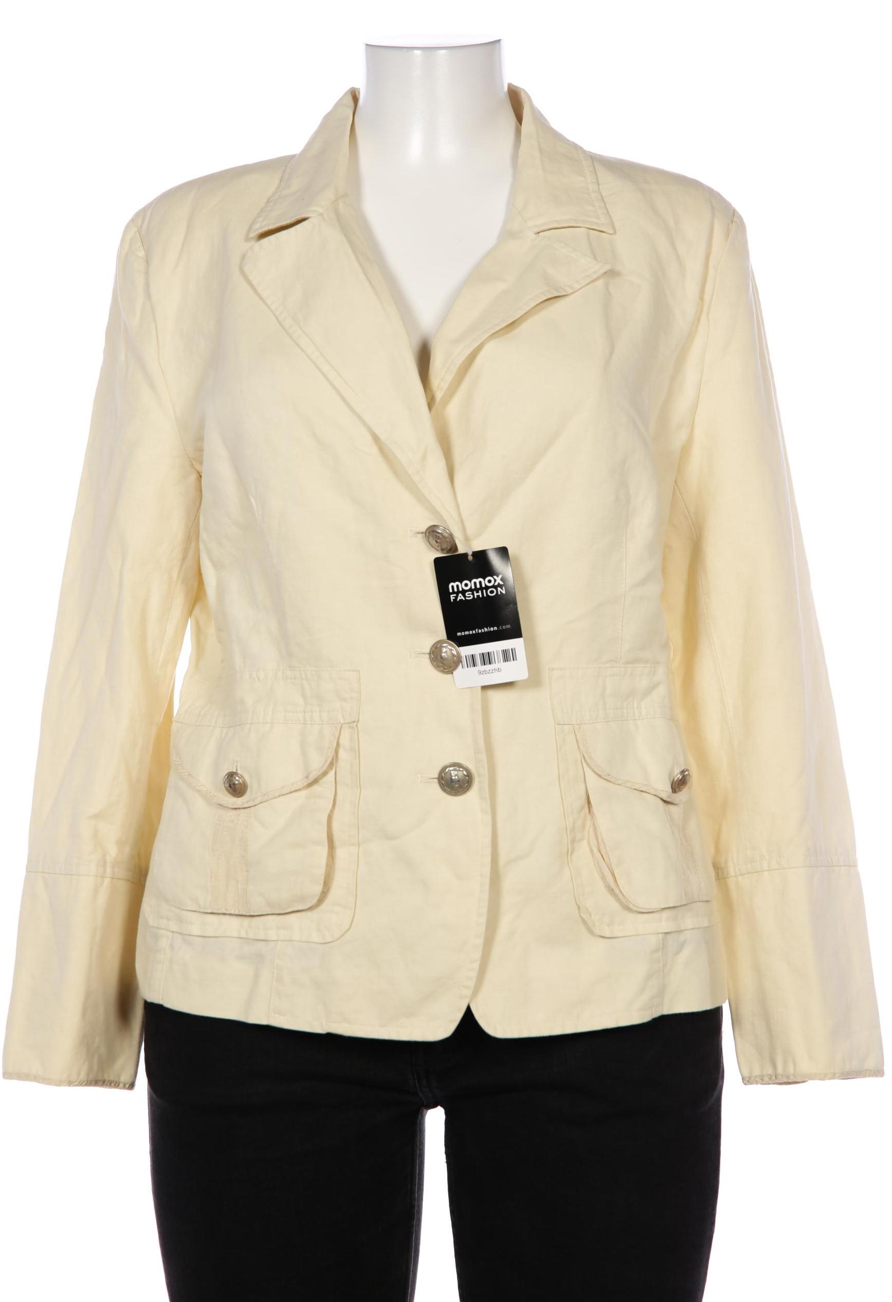 

Carlo Colucci Damen Blazer, cremeweiß, Gr. 46